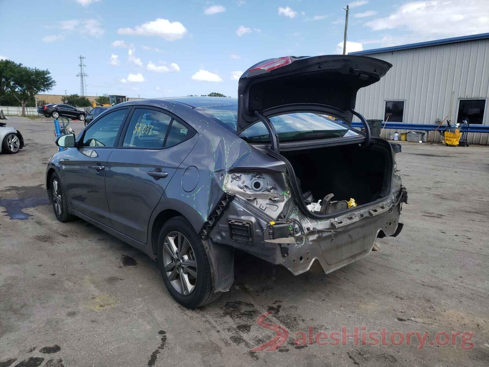 5NPD84LF2JH304680 2018 HYUNDAI ELANTRA