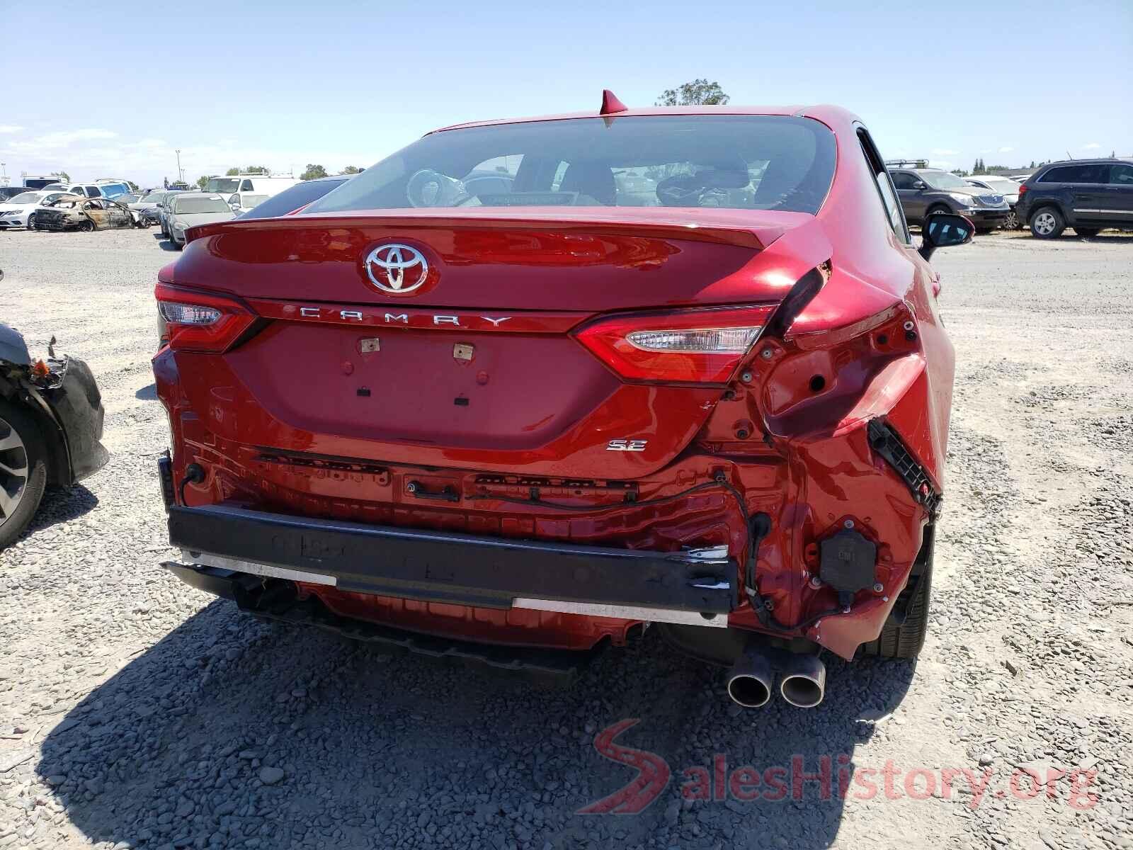 4T1B11HK6KU161509 2019 TOYOTA CAMRY