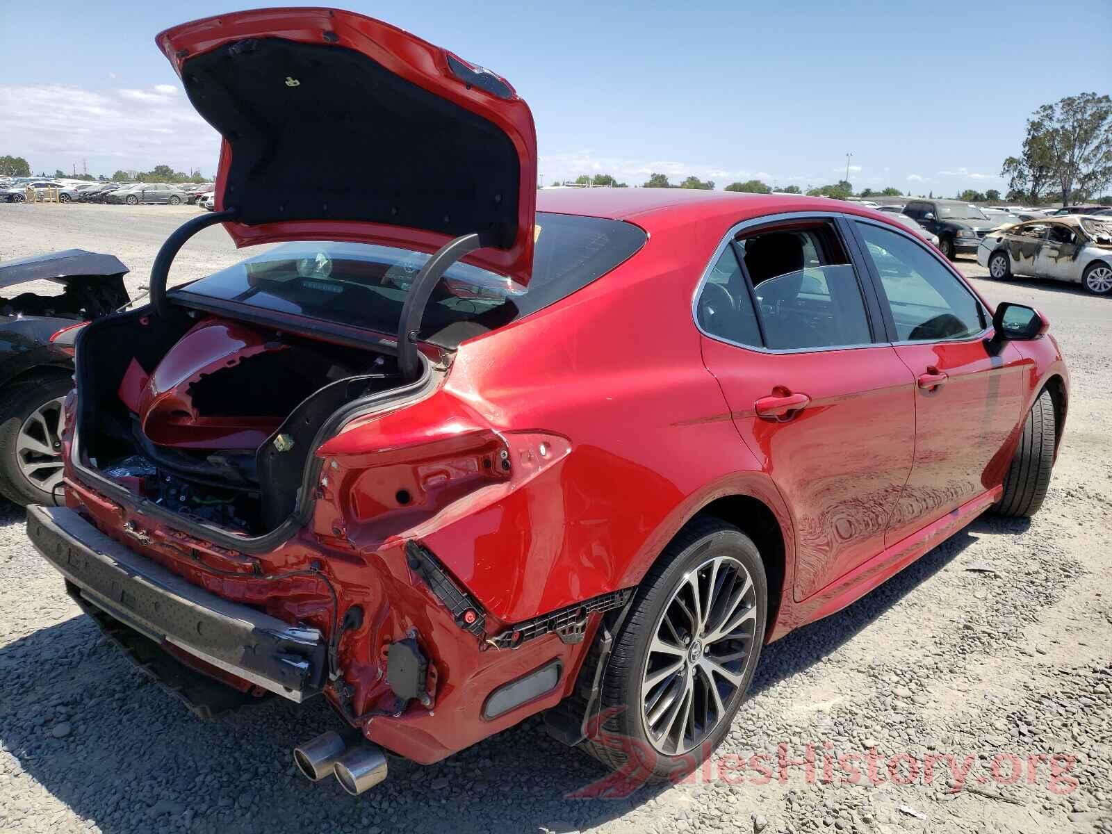 4T1B11HK6KU161509 2019 TOYOTA CAMRY