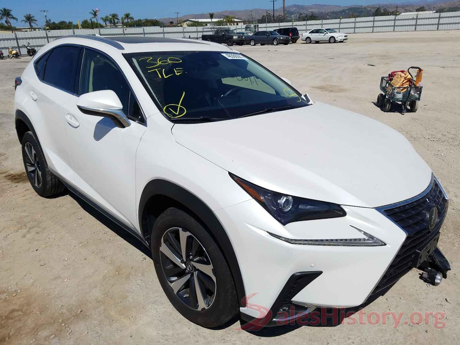 JTJGARBZ1L5001190 2020 LEXUS NX