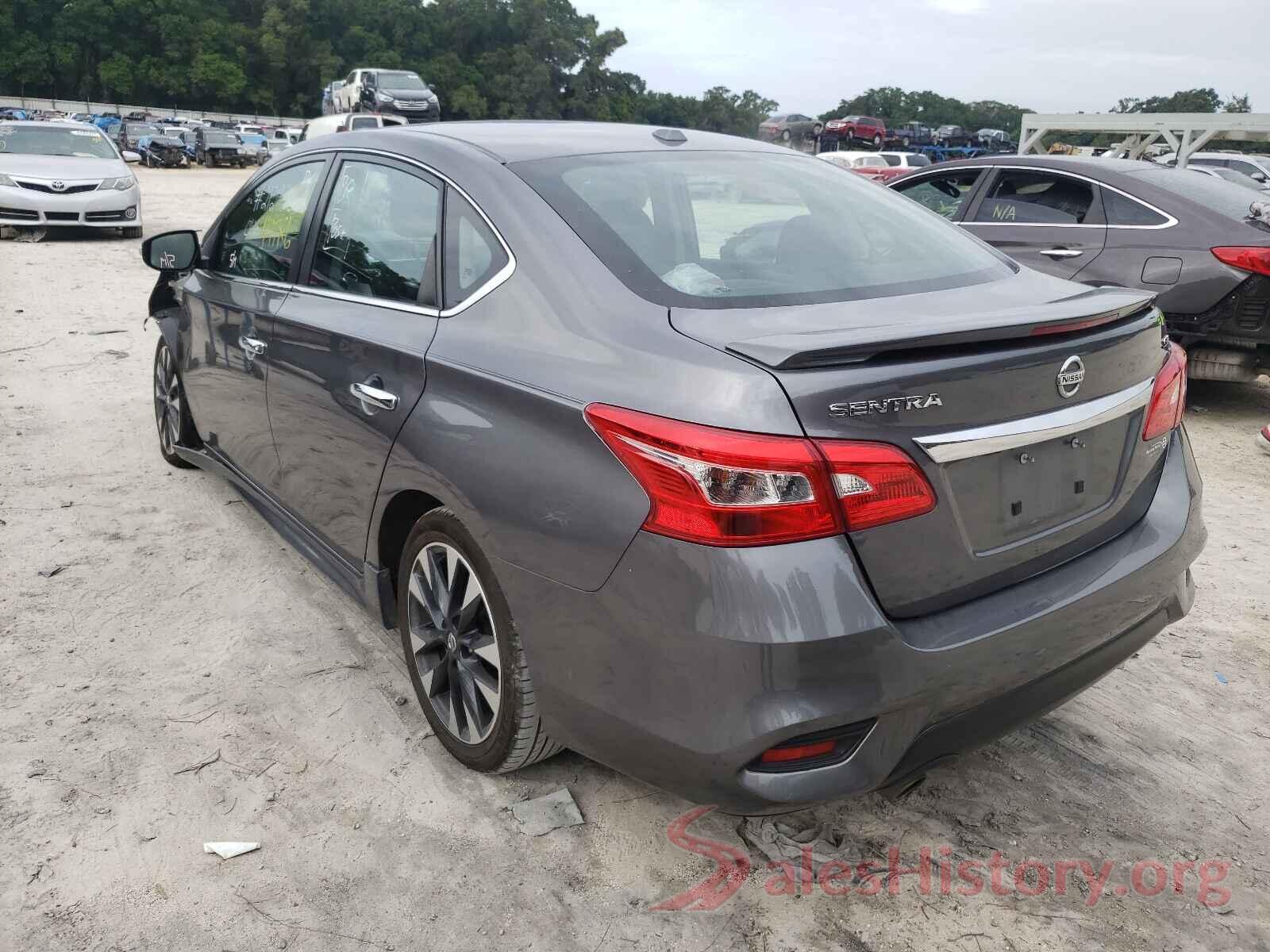 3N1AB7APXKY282937 2019 NISSAN SENTRA