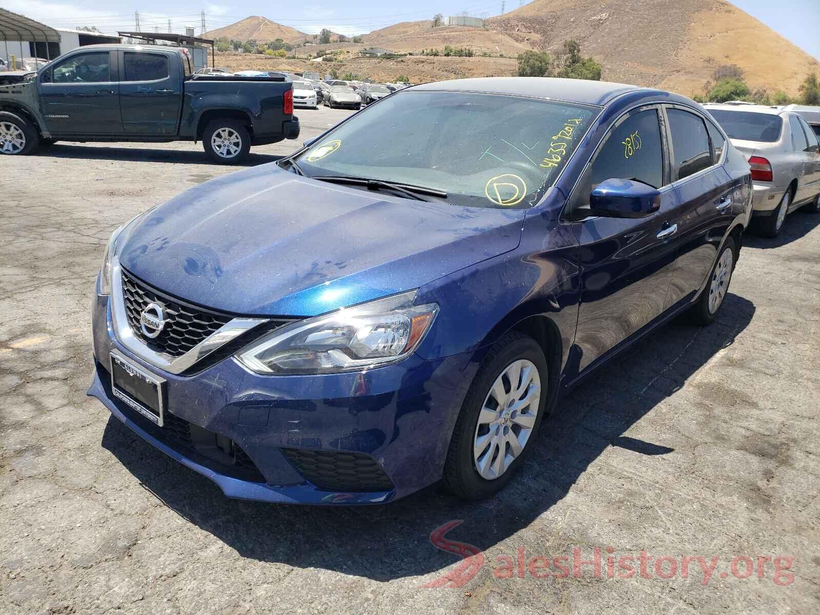 3N1AB7AP6KY402541 2019 NISSAN SENTRA