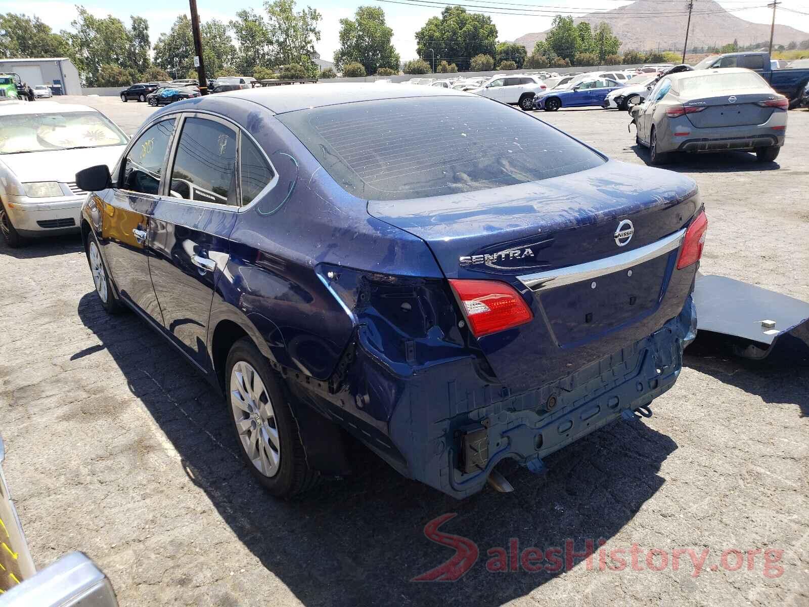 3N1AB7AP6KY402541 2019 NISSAN SENTRA