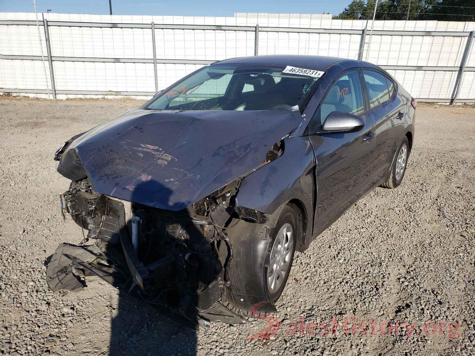 KMHD74LF7KU803917 2019 HYUNDAI ELANTRA