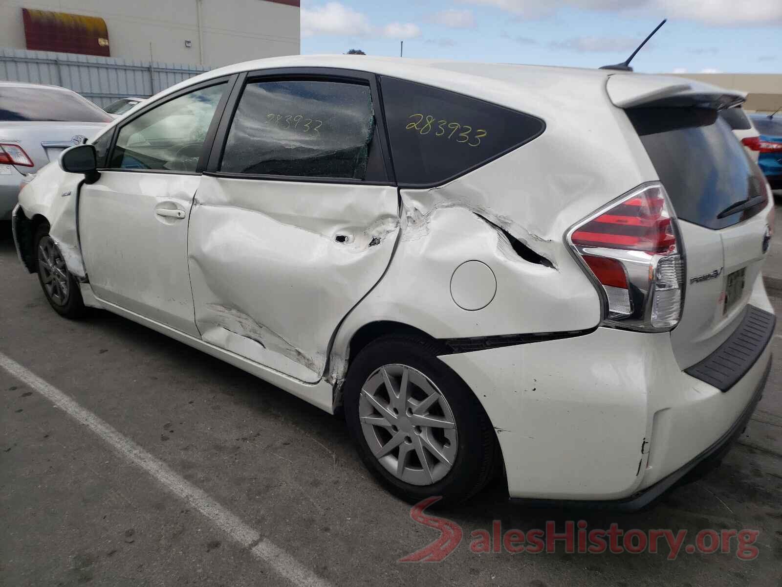 JTDZN3EU5FJ034492 2015 TOYOTA PRIUS