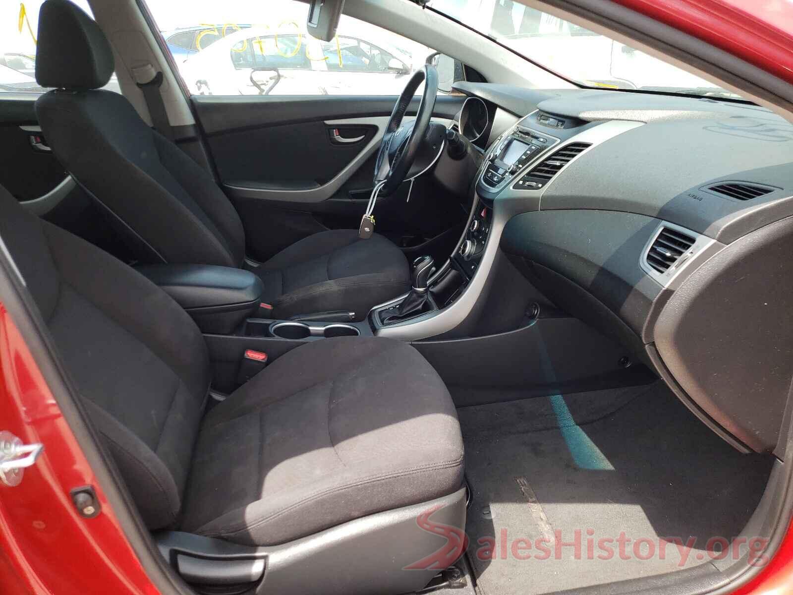 KMHDH4AE2GU558040 2016 HYUNDAI ELANTRA