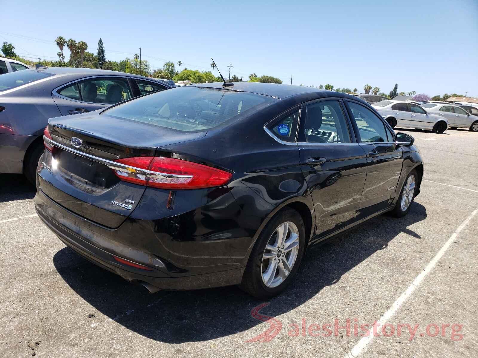 3FA6P0LU4JR167456 2018 FORD FUSION