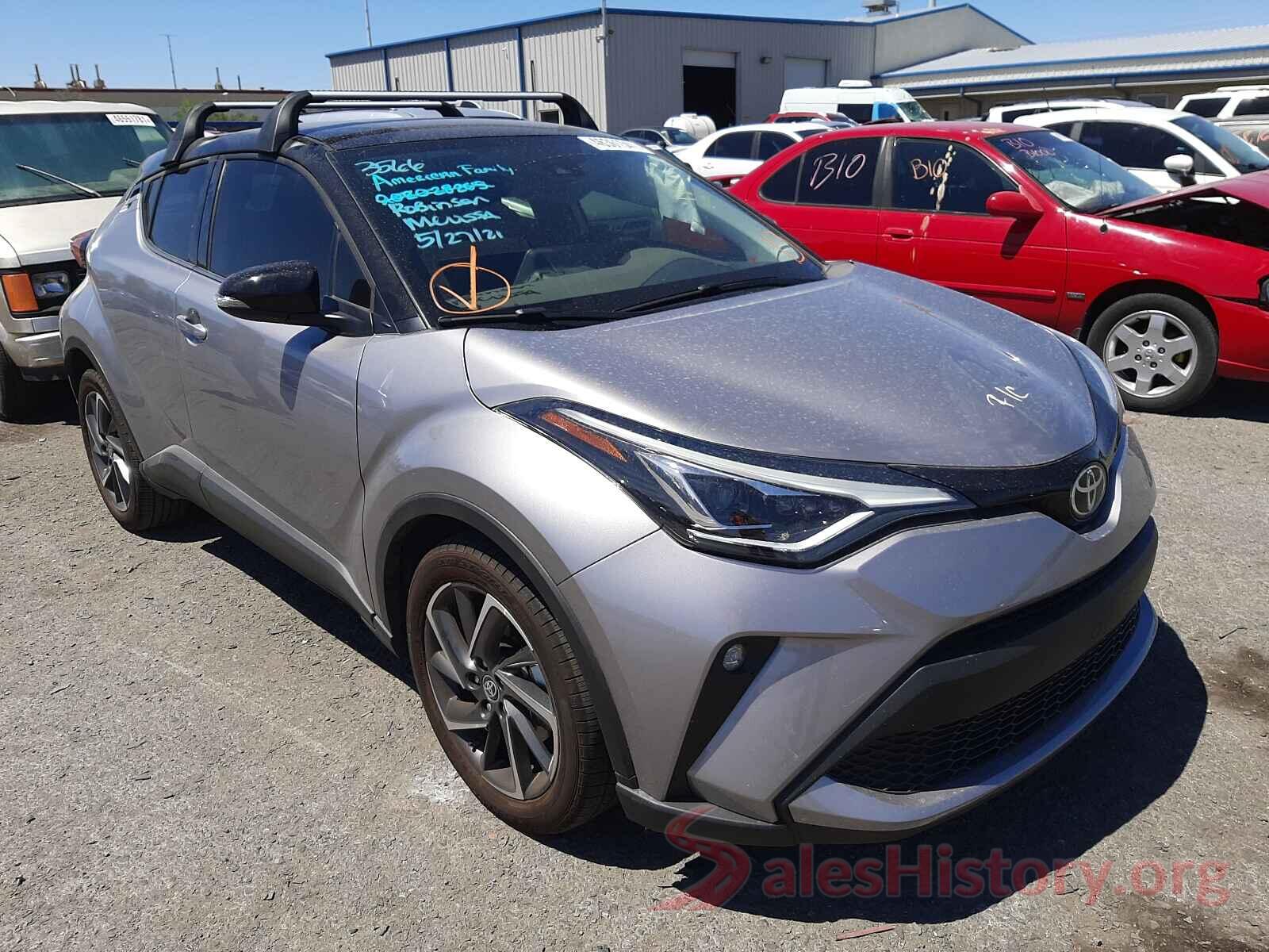 JTNKHMBX0L1071082 2020 TOYOTA C-HR