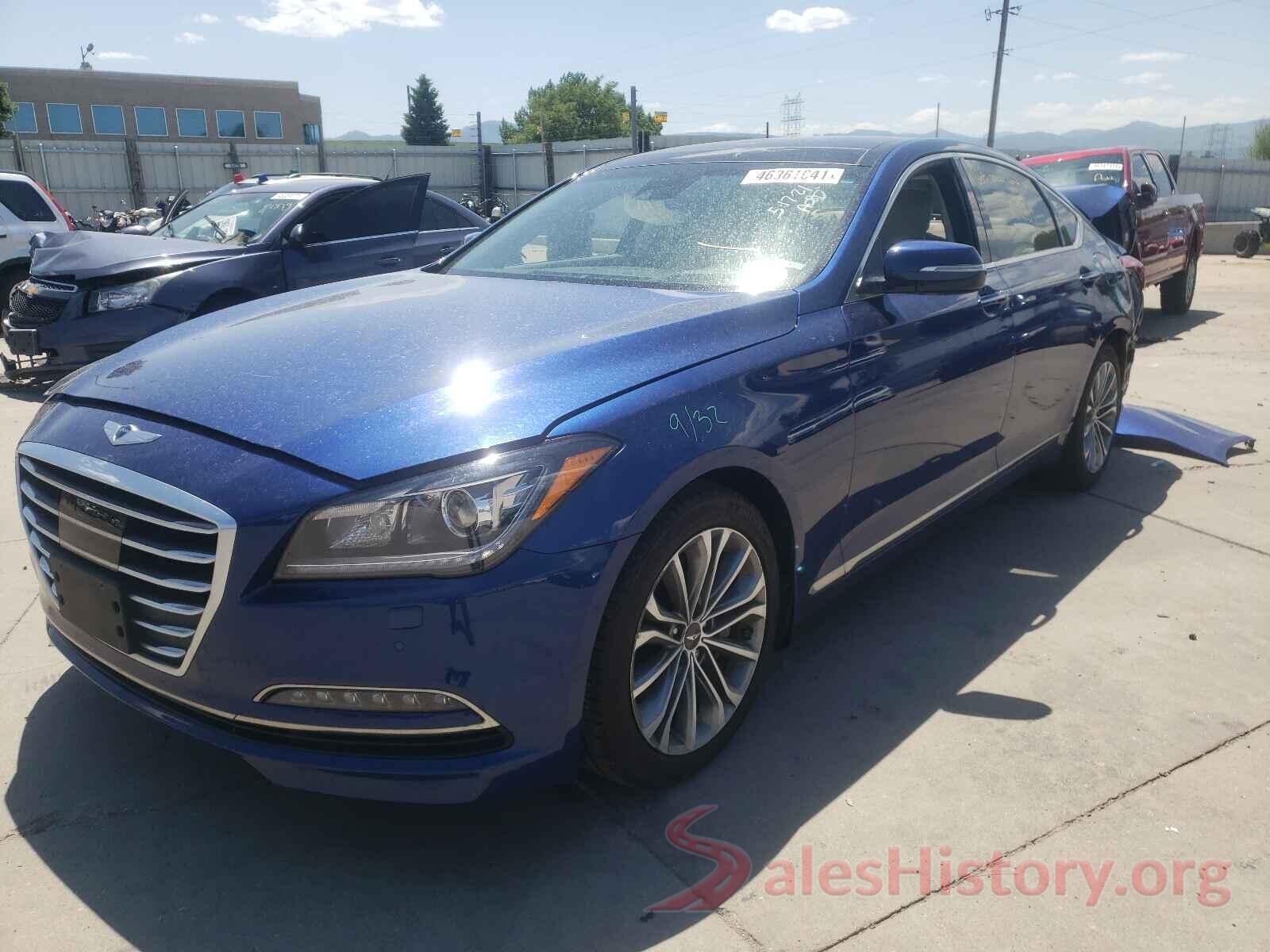 KMHGN4JE4GU132694 2016 HYUNDAI GENESIS