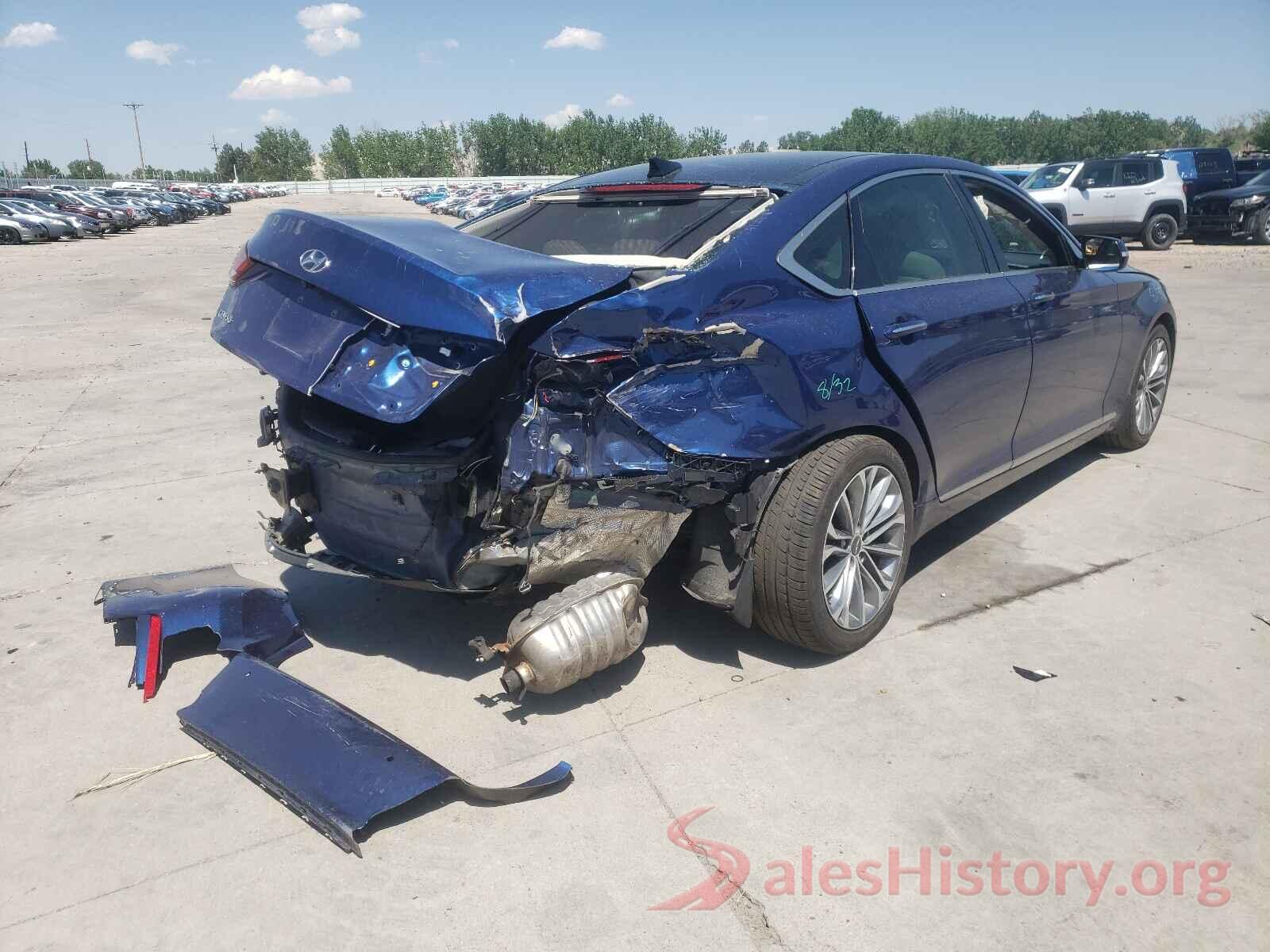 KMHGN4JE4GU132694 2016 HYUNDAI GENESIS