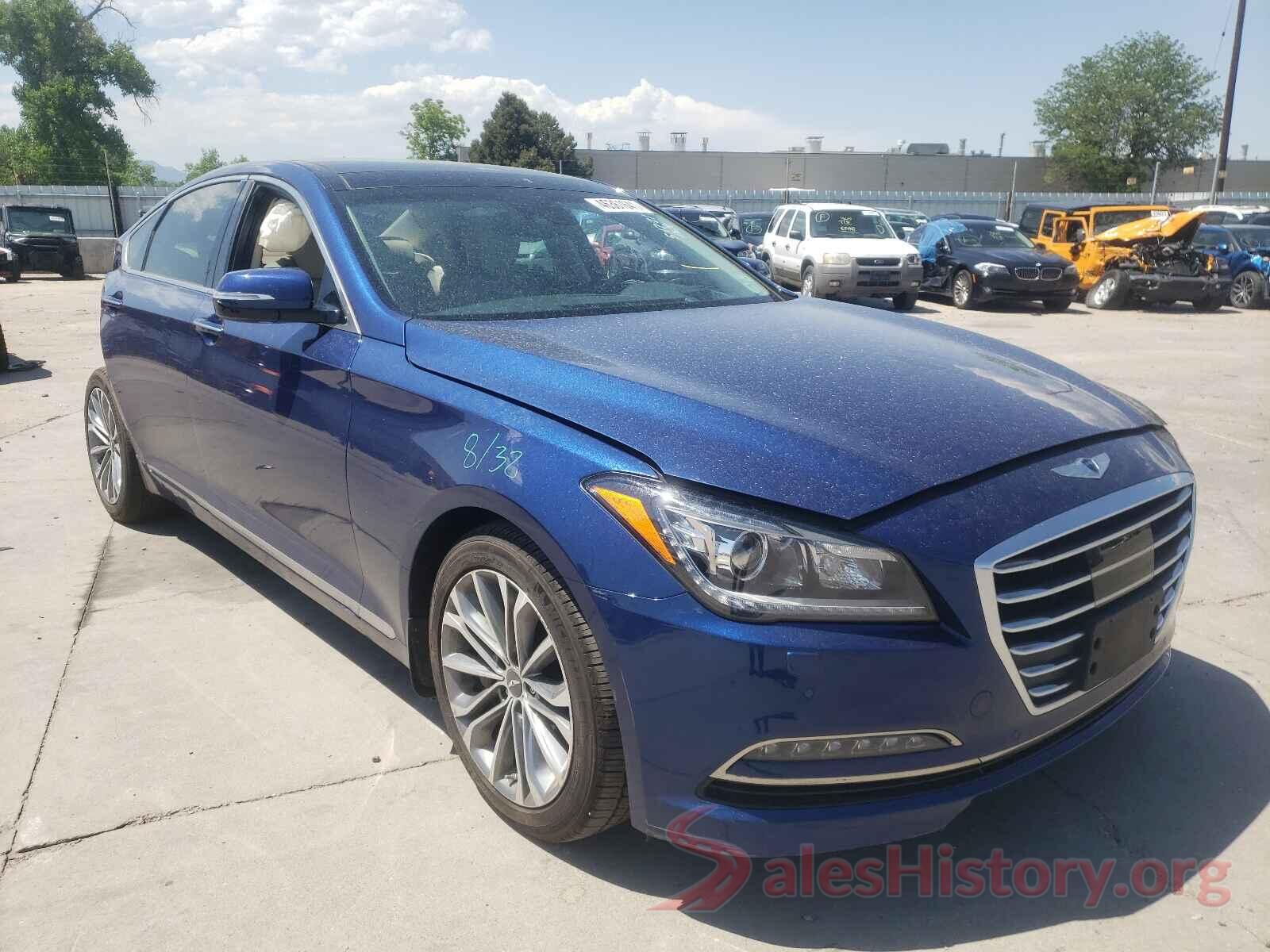 KMHGN4JE4GU132694 2016 HYUNDAI GENESIS