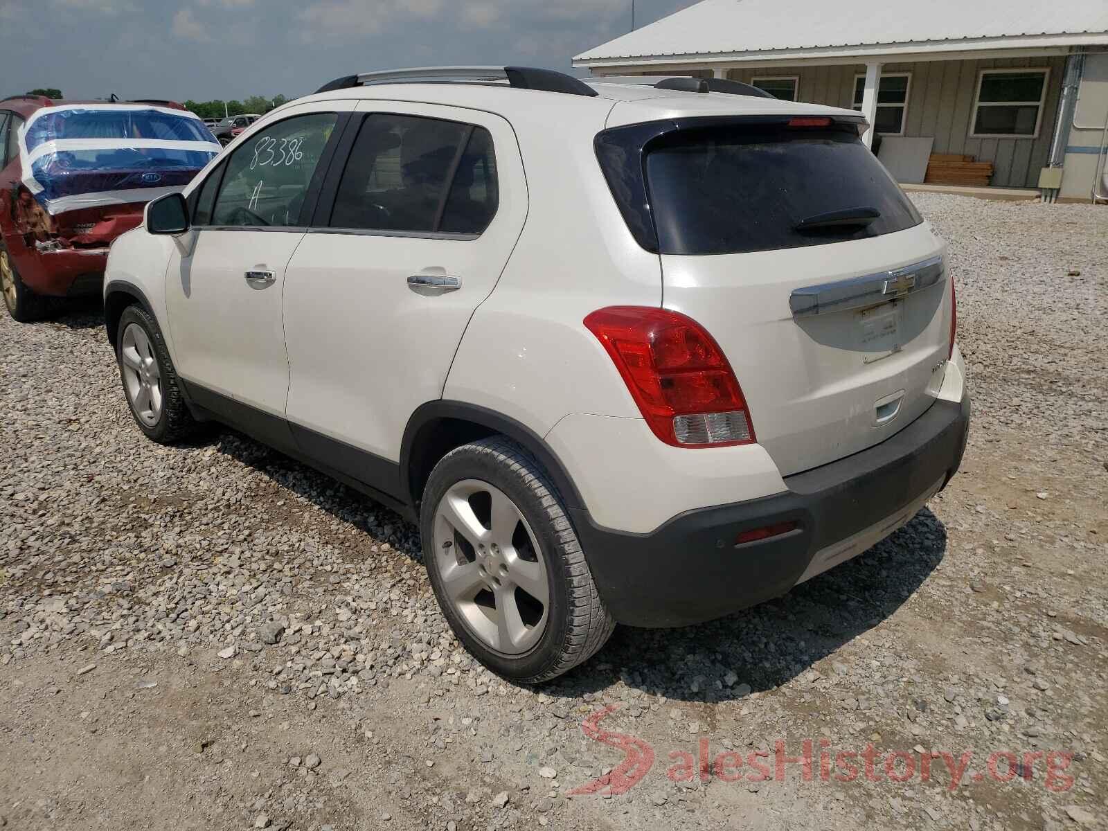 KL7CJMSB3GB592893 2016 CHEVROLET TRAX