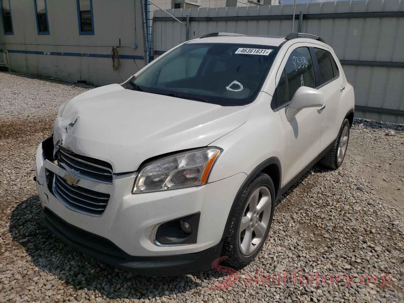 KL7CJMSB3GB592893 2016 CHEVROLET TRAX