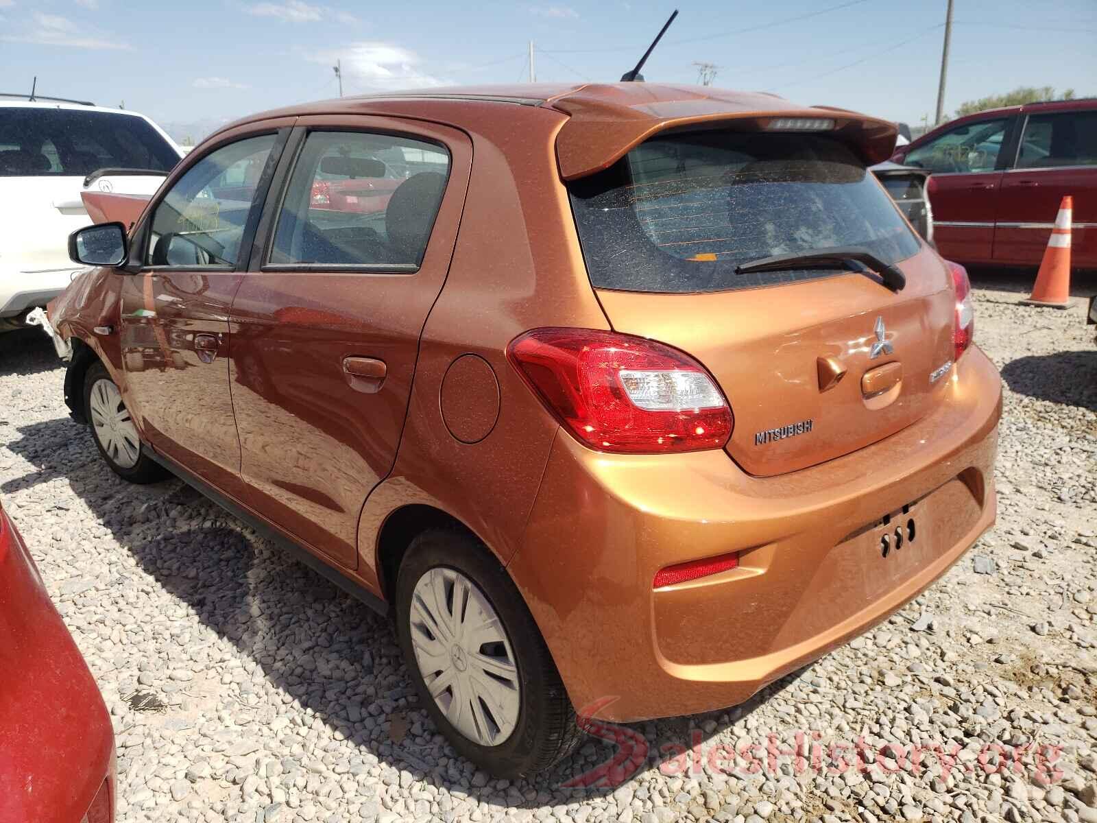 ML32A3HJ3KH014678 2019 MITSUBISHI MIRAGE