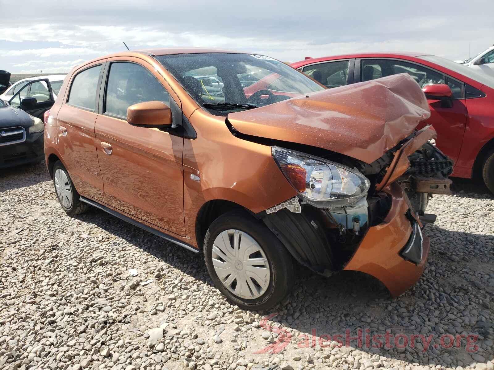 ML32A3HJ3KH014678 2019 MITSUBISHI MIRAGE