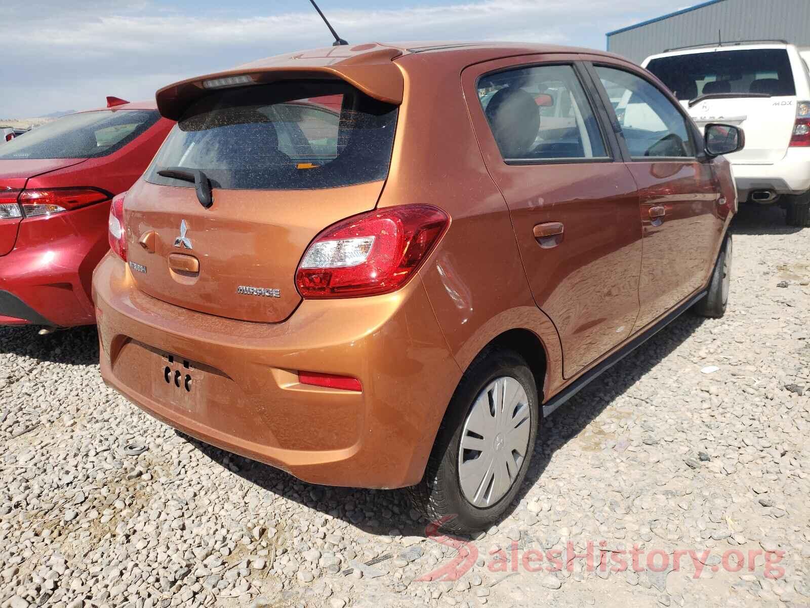 ML32A3HJ3KH014678 2019 MITSUBISHI MIRAGE