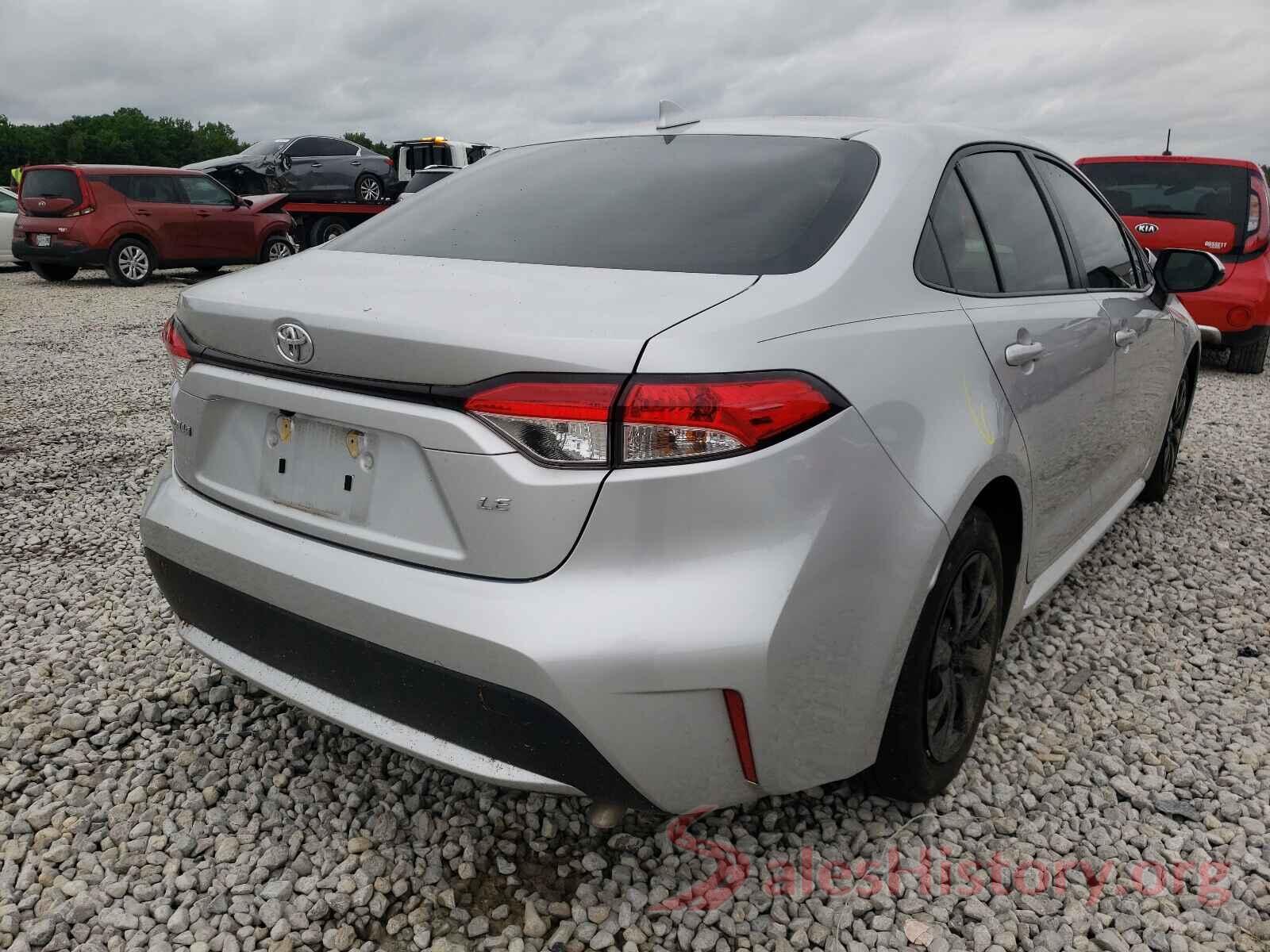 JTDEPRAE2LJ073143 2020 TOYOTA COROLLA