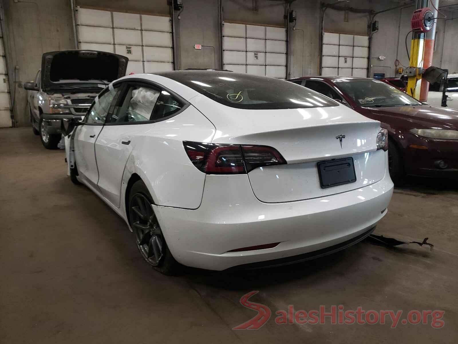 5YJ3E1EA1MF920488 2021 TESLA MODEL 3