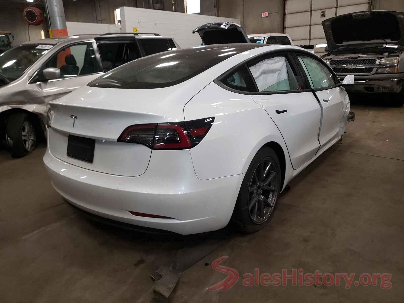 5YJ3E1EA1MF920488 2021 TESLA MODEL 3