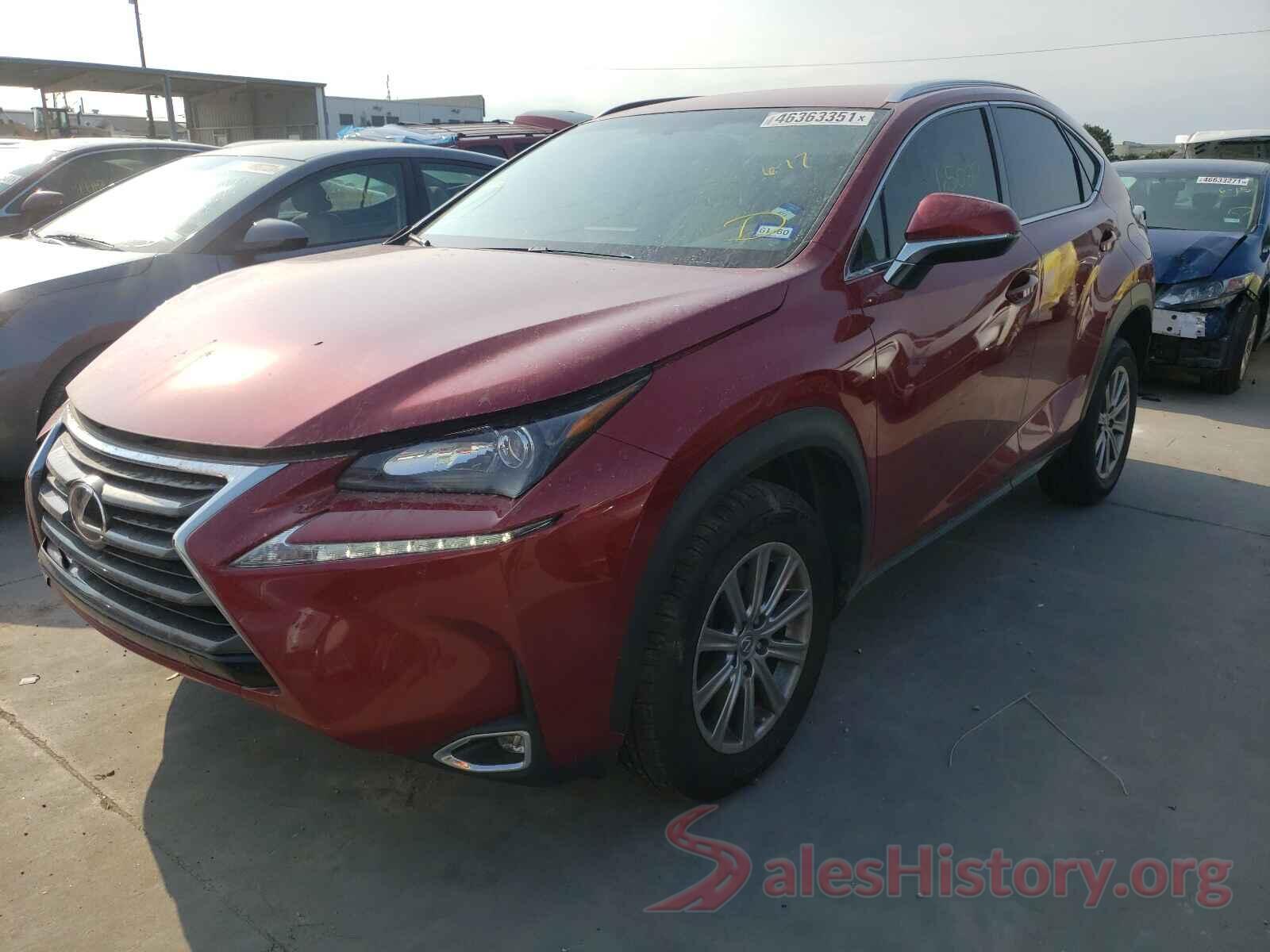 JTJYARBZ4H2080092 2017 LEXUS NX