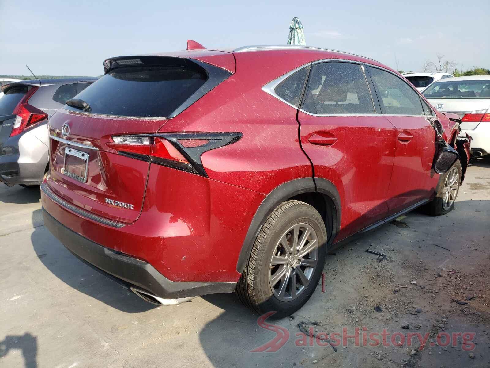 JTJYARBZ4H2080092 2017 LEXUS NX