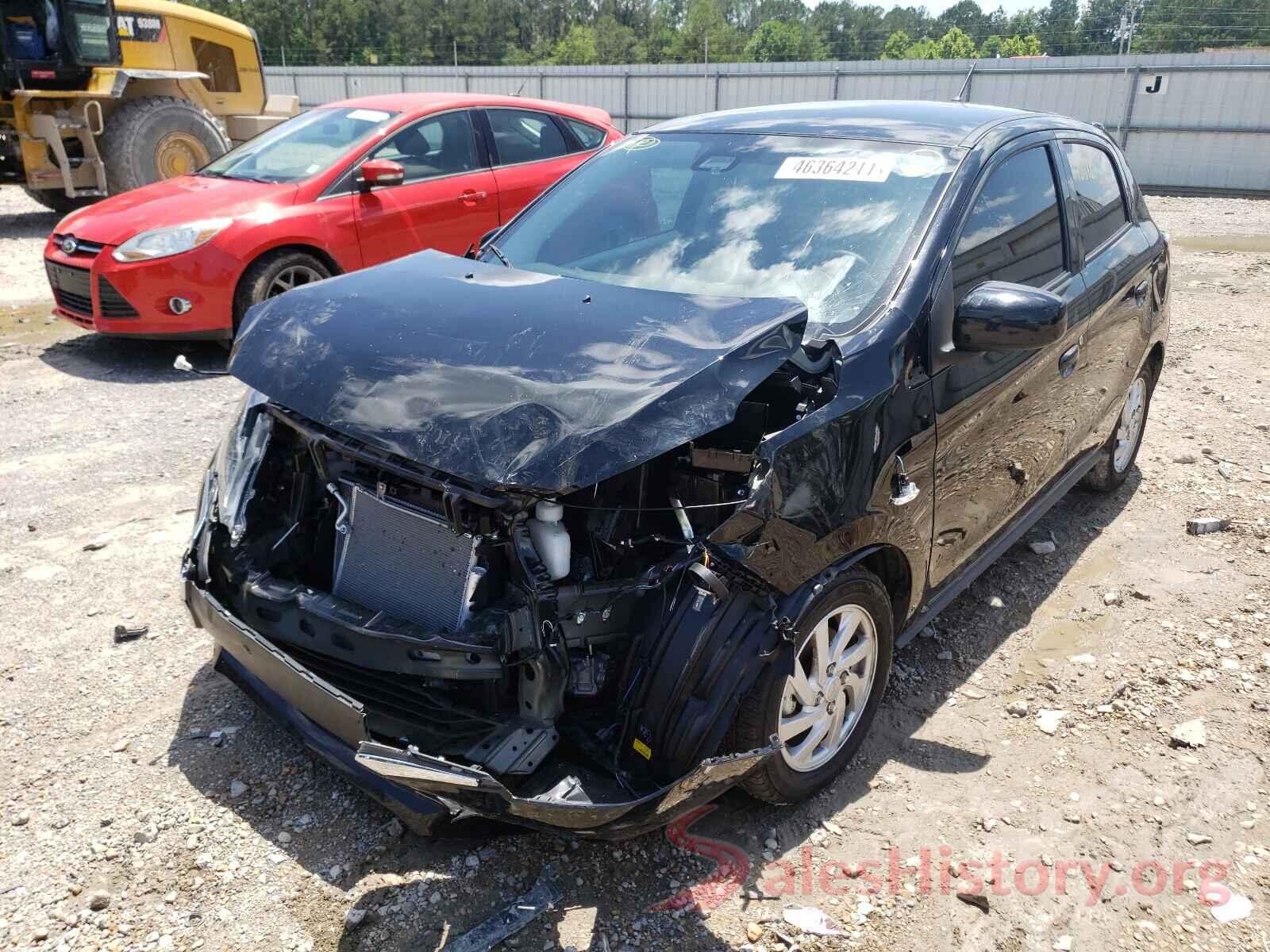 ML32AUHJXMH000902 2021 MITSUBISHI MIRAGE