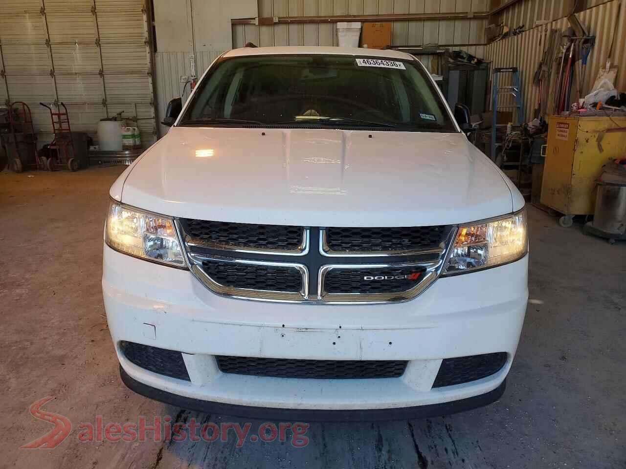 2020 DODGE JOURNEY VIN 3C4PDCAB0LT253721, rear view