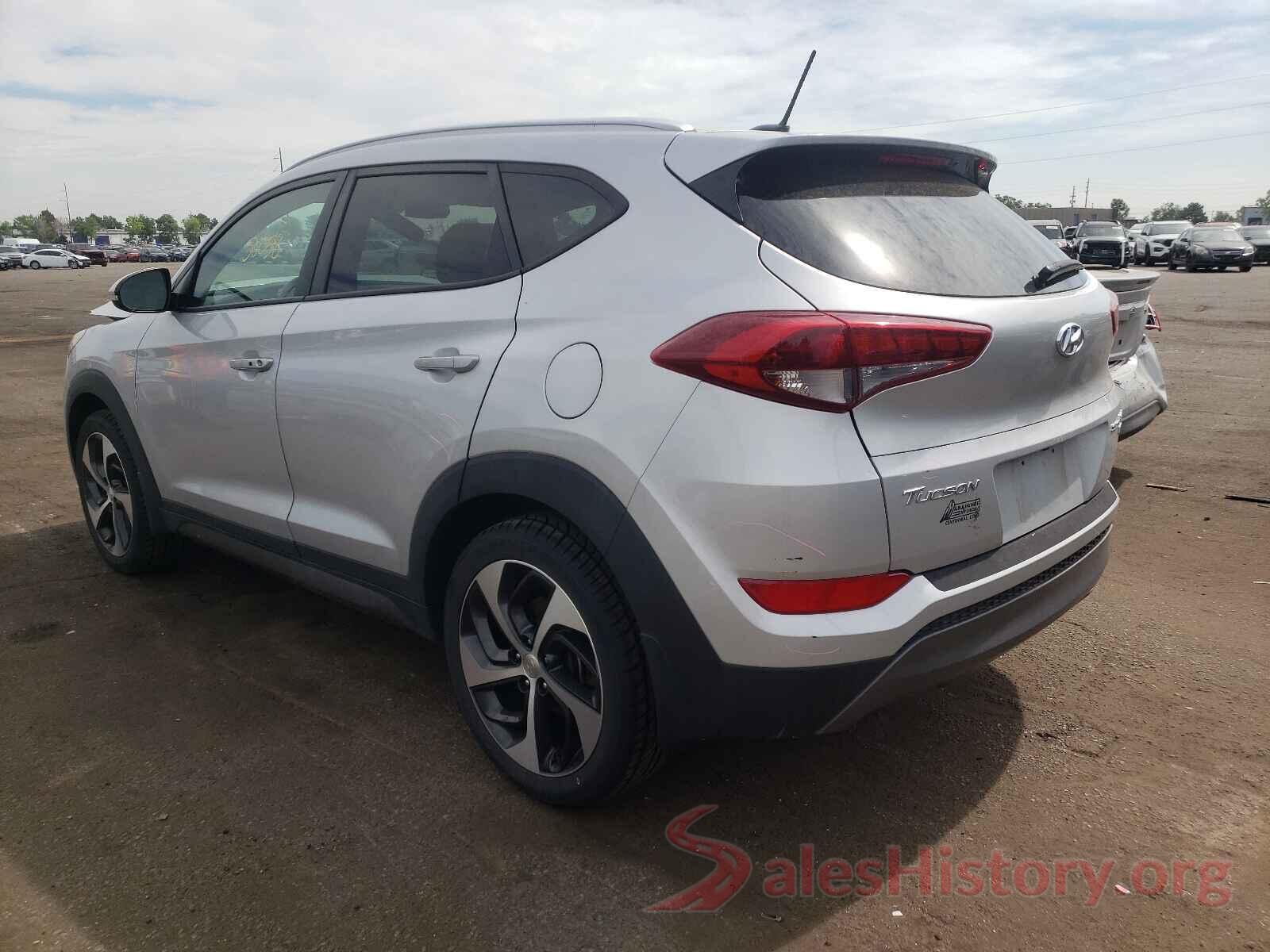 KM8J3CA27GU222983 2016 HYUNDAI TUCSON