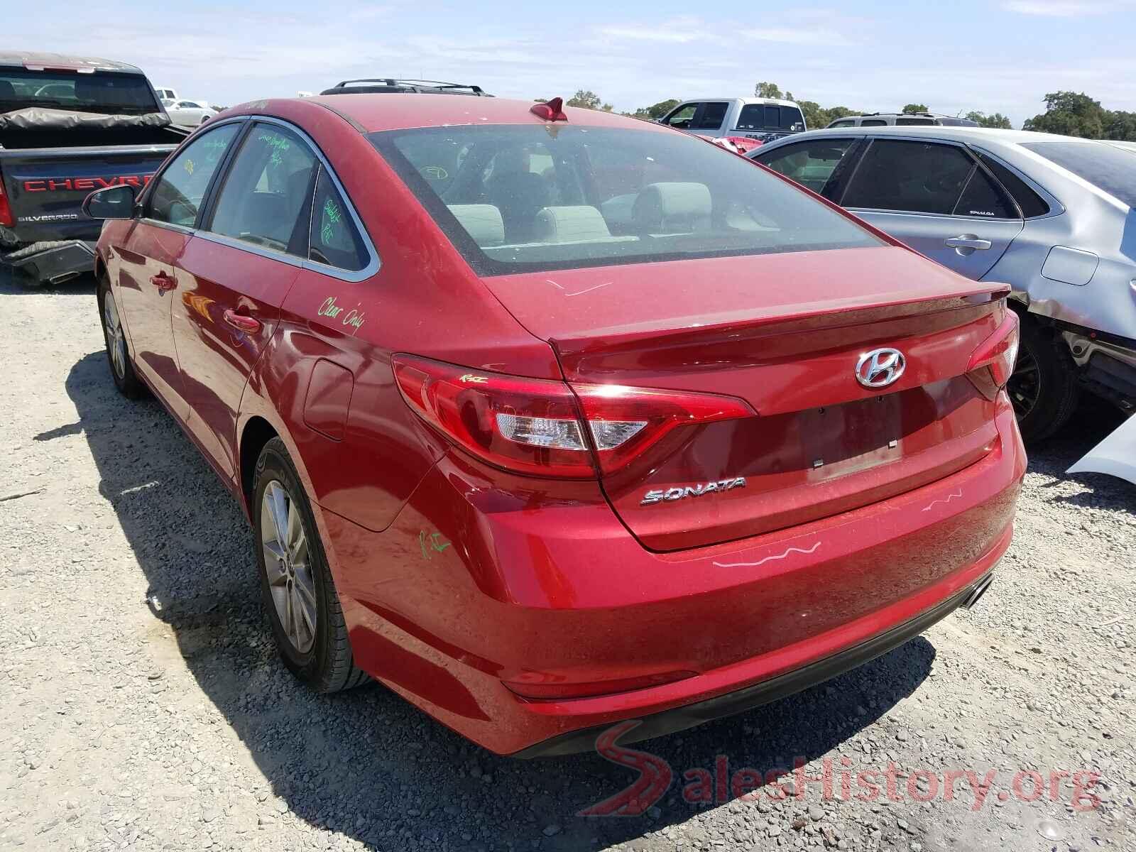 5NPE24AFXHH465815 2017 HYUNDAI SONATA