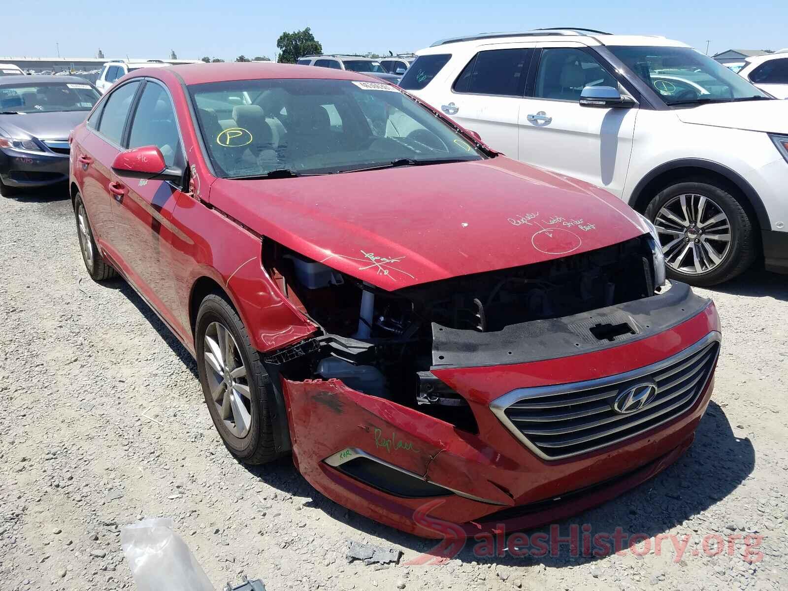 5NPE24AFXHH465815 2017 HYUNDAI SONATA