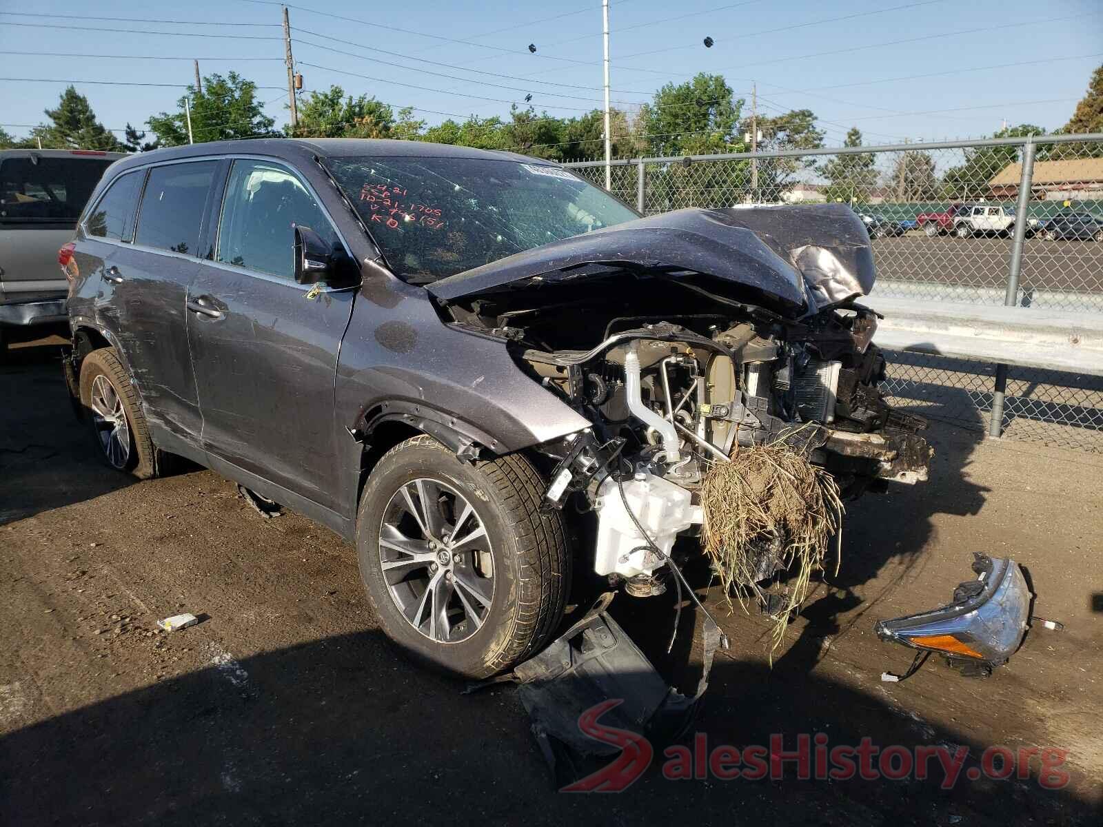 5TDBZRFH4KS946151 2019 TOYOTA HIGHLANDER