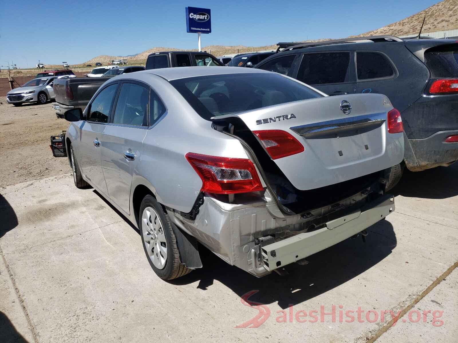 3N1AB7AP8HY287501 2017 NISSAN SENTRA