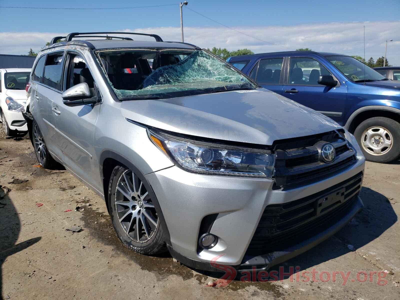 5TDJZRFH5JS851639 2018 TOYOTA HIGHLANDER