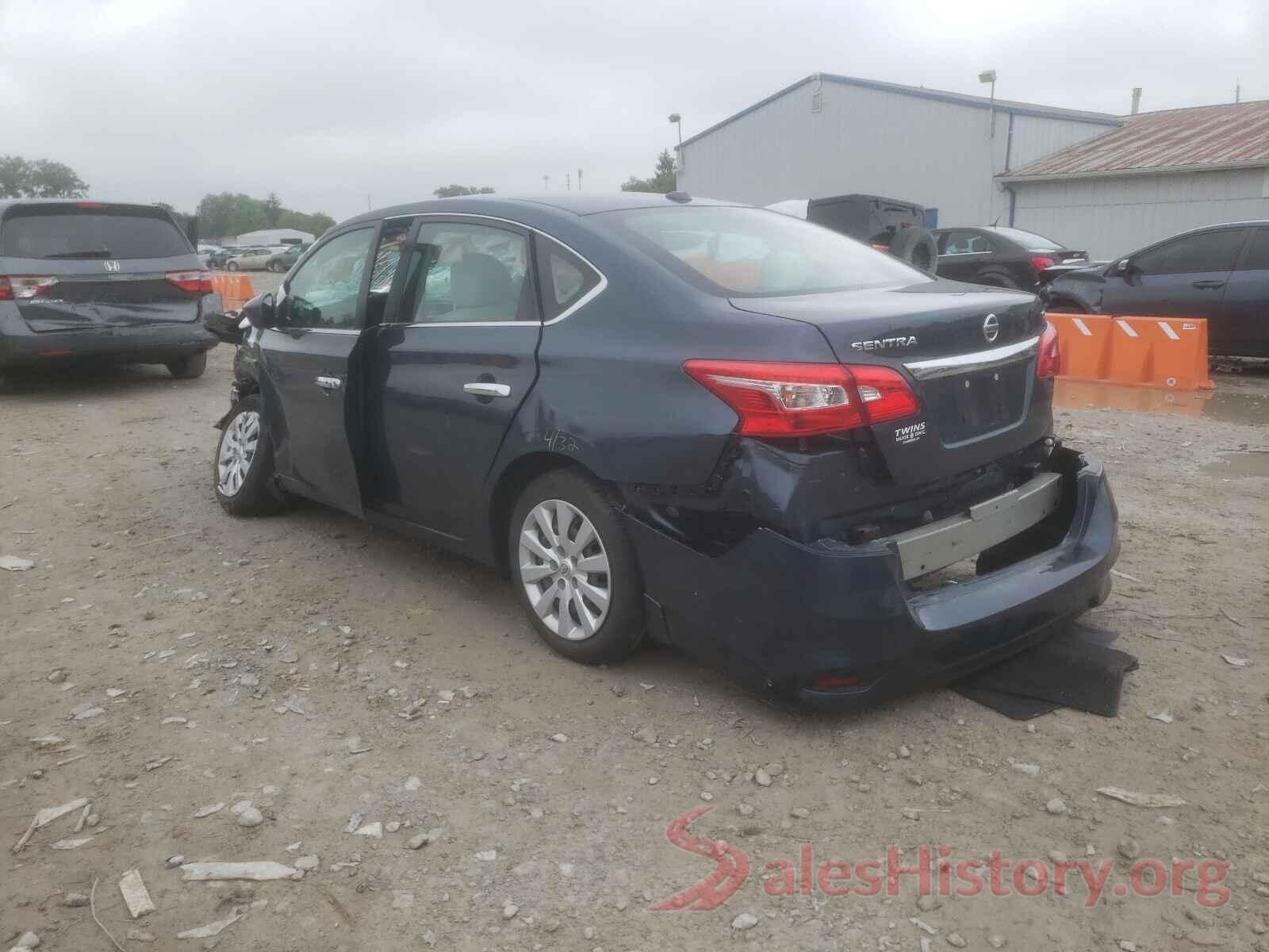 3N1AB7AP0HY323391 2017 NISSAN SENTRA