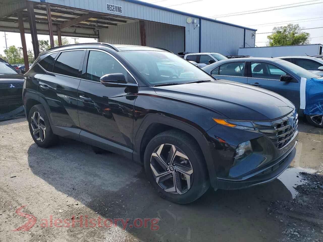 2023 HYUNDAI TUCSON VIN KM8JECA17PU116101, rear 3/4 view