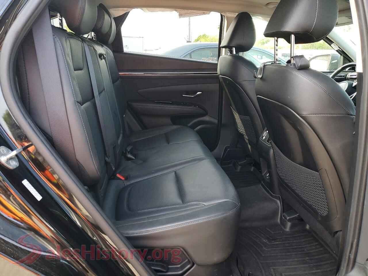 2023 HYUNDAI TUCSON VIN KM8JECA17PU116101, VIN plate