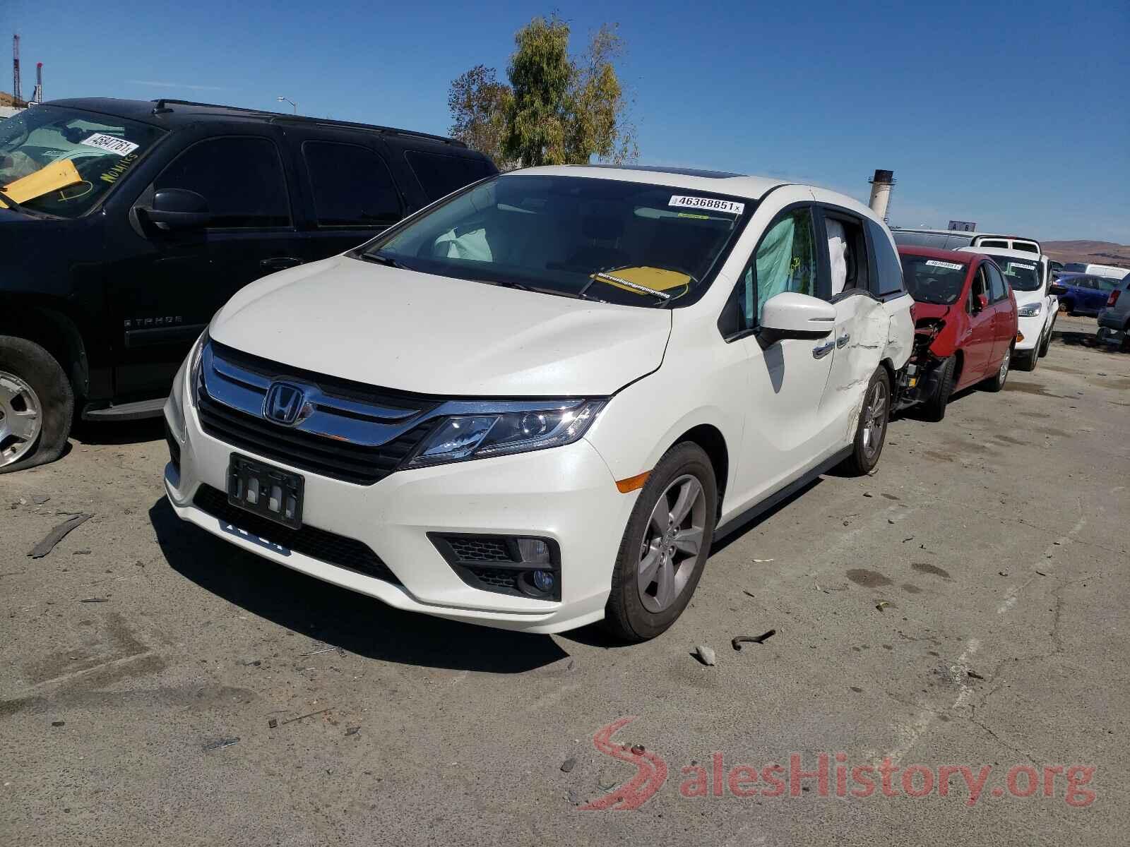 5FNRL6H72KB113312 2019 HONDA ODYSSEY