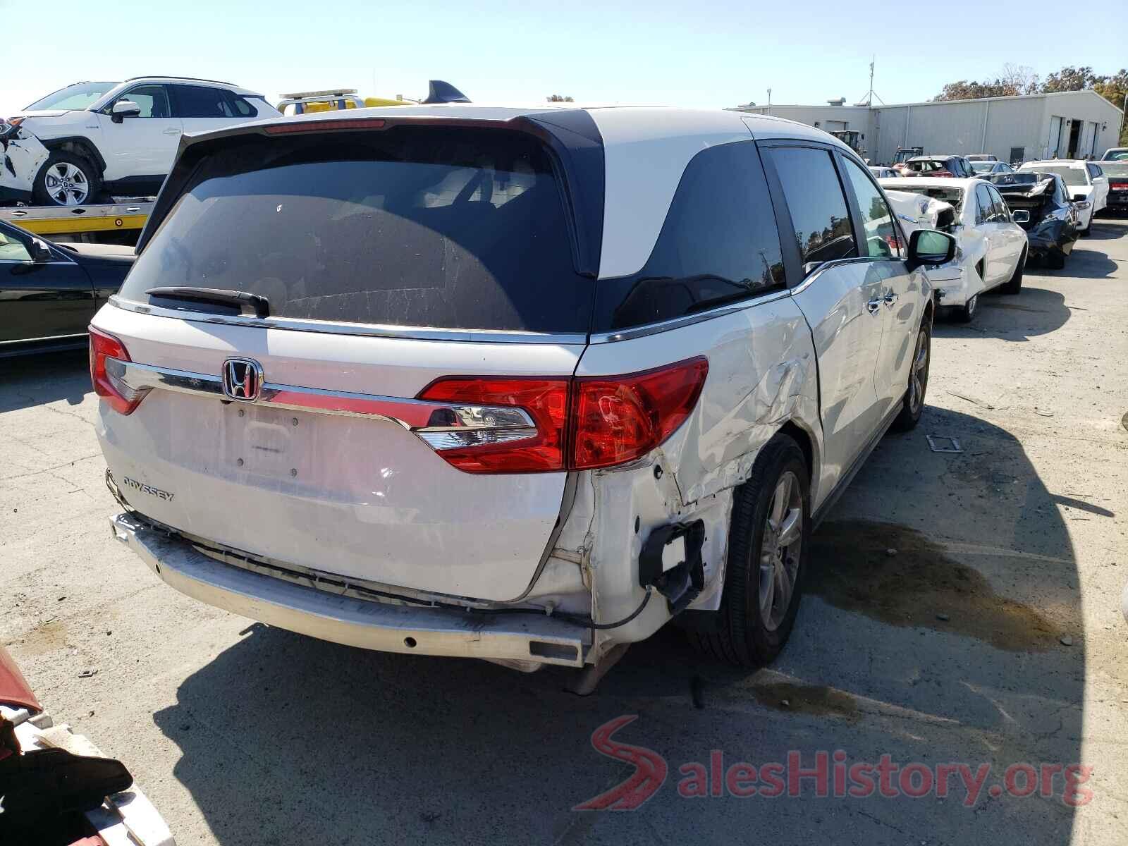 5FNRL6H72KB113312 2019 HONDA ODYSSEY