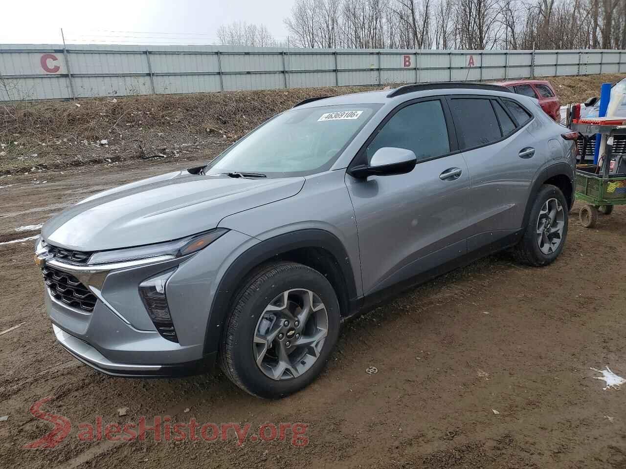 2025 CHEVROLET TRAX VIN KL77LHEPXSC316692, auction photo