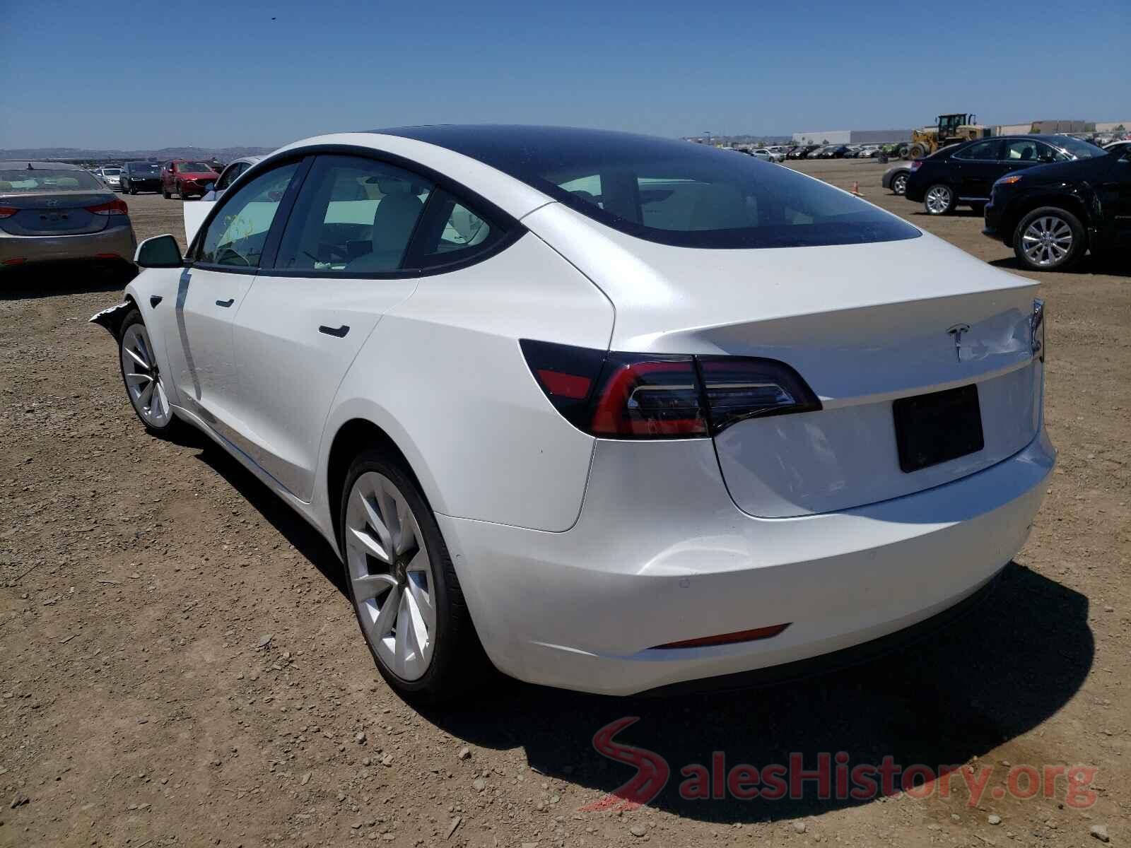 5YJ3E1EA4MF927788 2021 TESLA MODEL 3