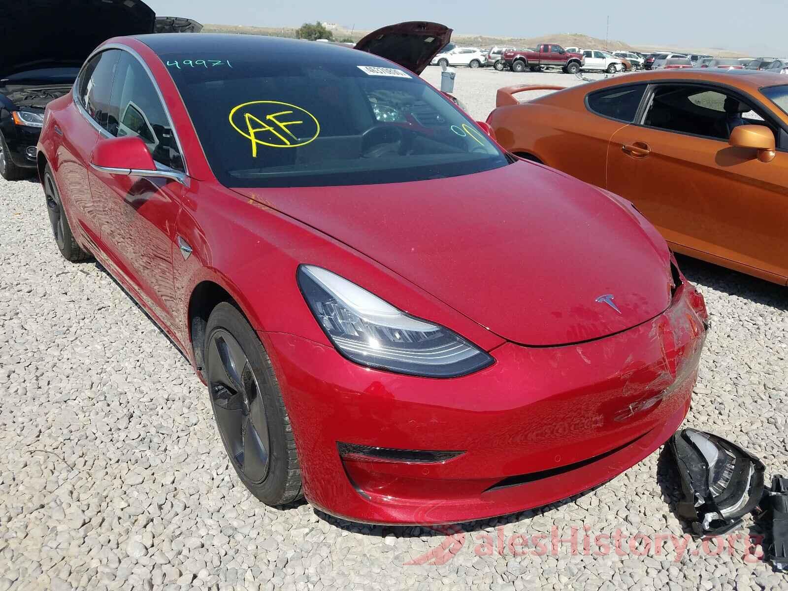 5YJ3E1EB8JF112644 2018 TESLA MODEL 3