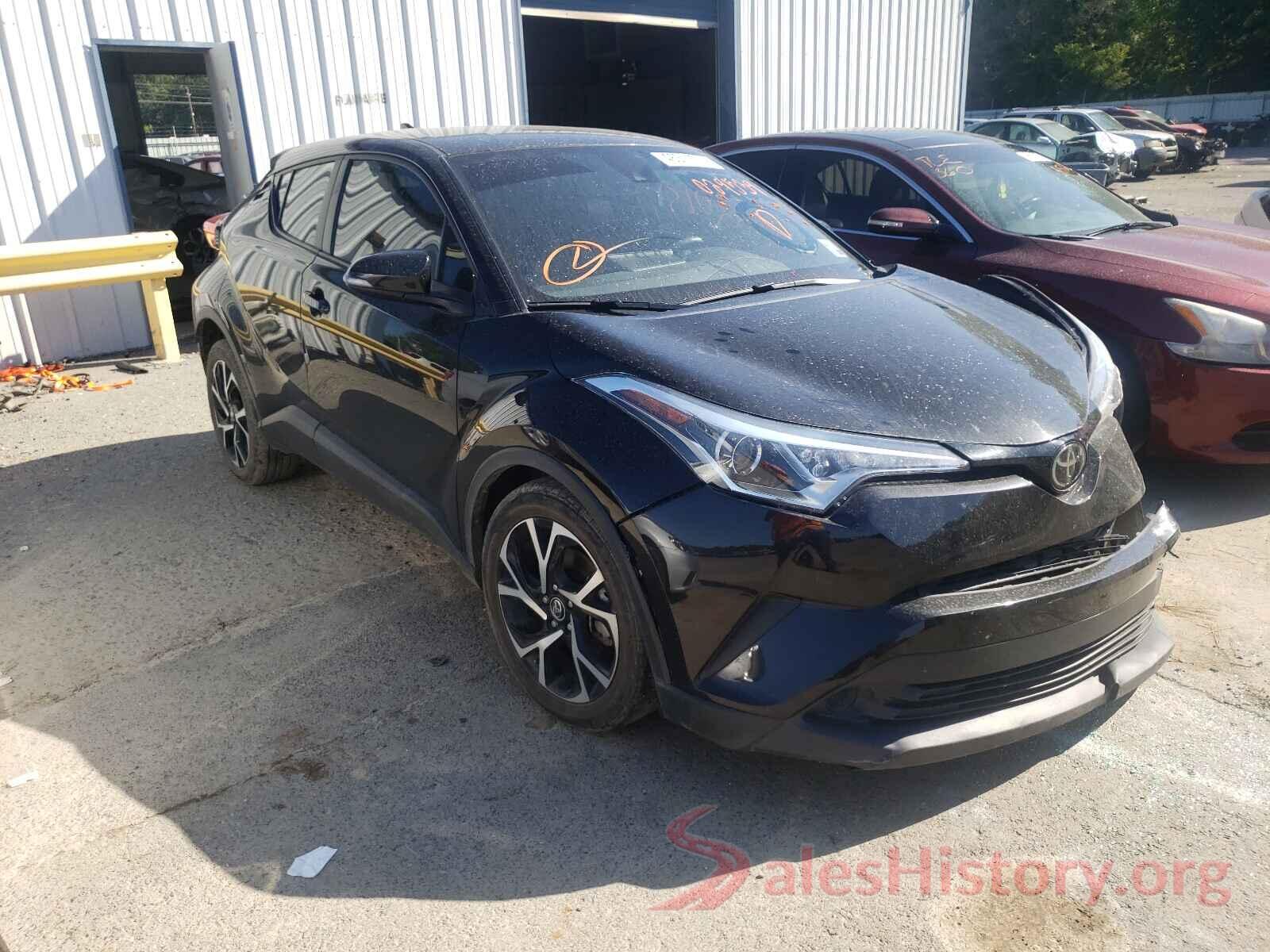 NMTKHMBX3JR029539 2018 TOYOTA C-HR