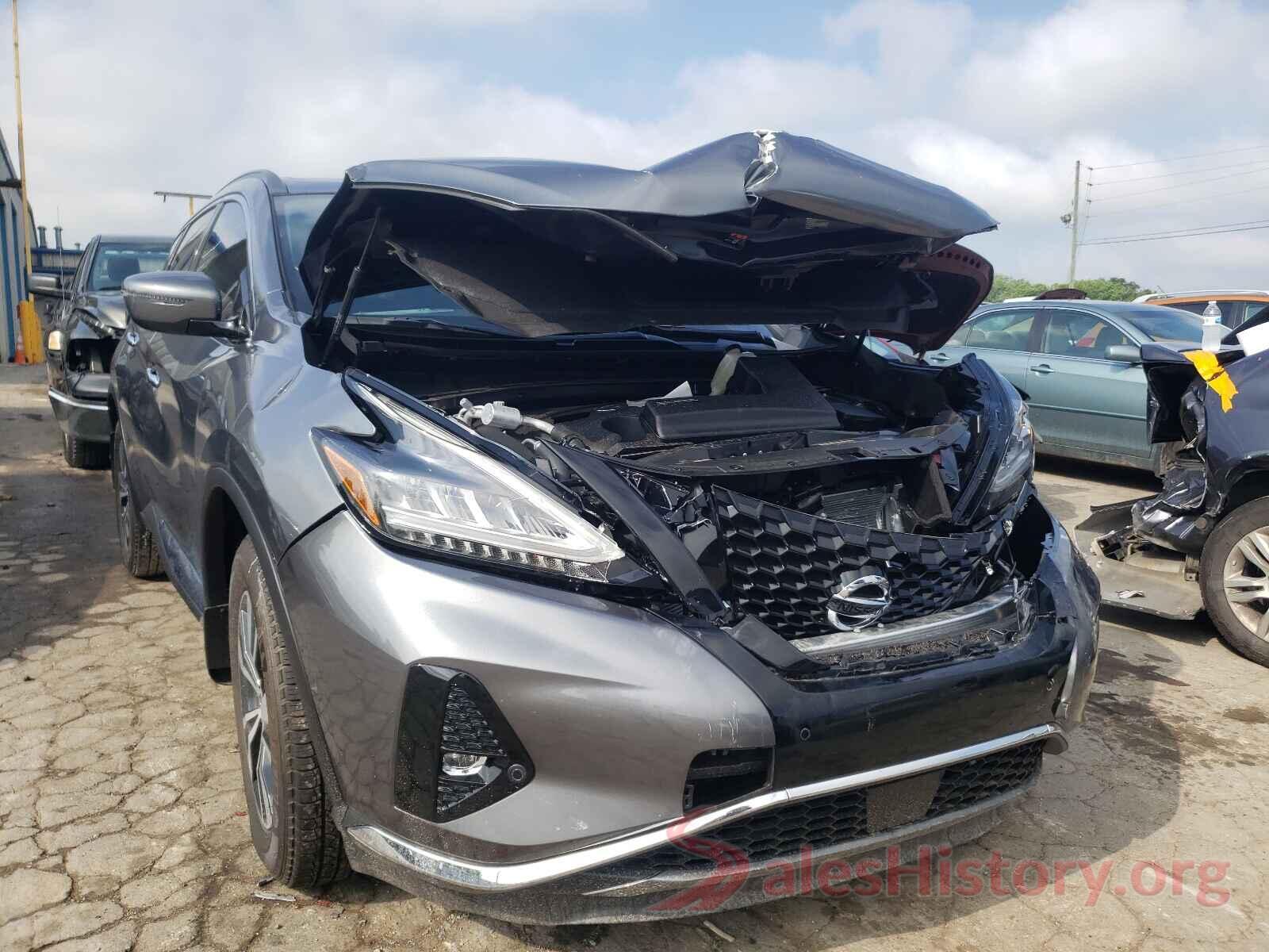 5N1AZ2BS9MC120142 2021 NISSAN MURANO