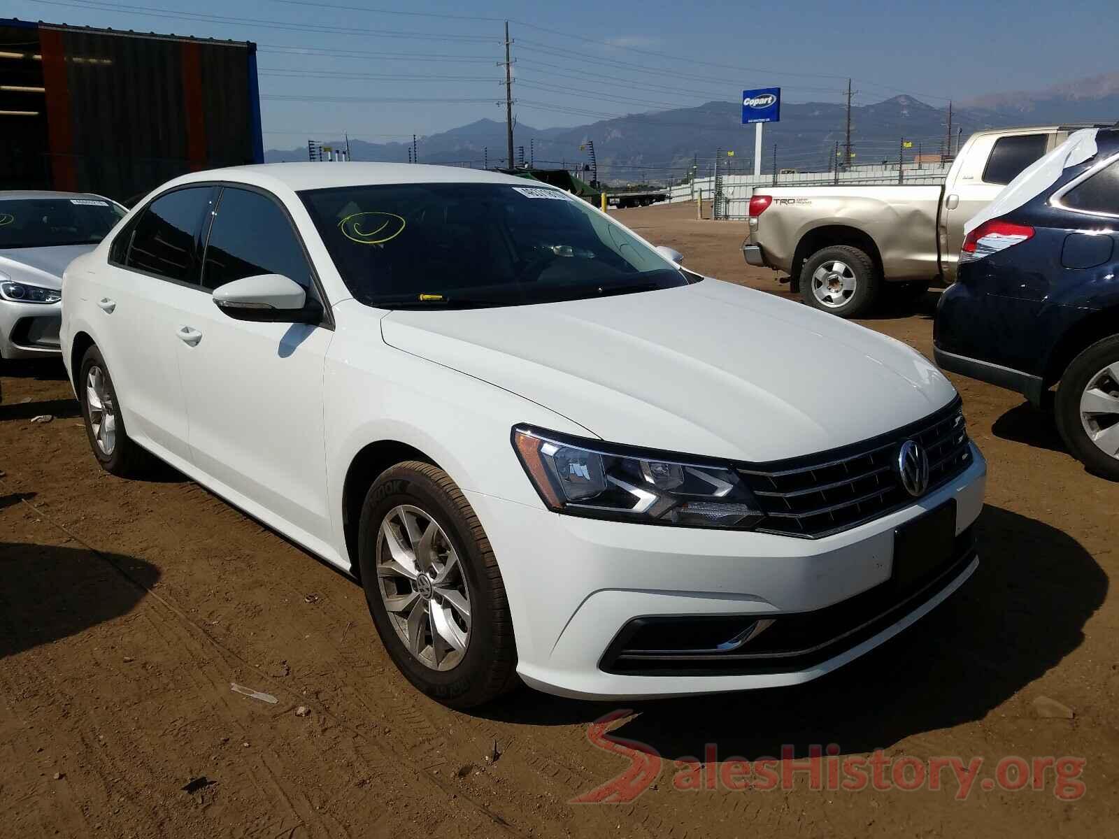 1VWAA7A37JC012503 2018 VOLKSWAGEN PASSAT