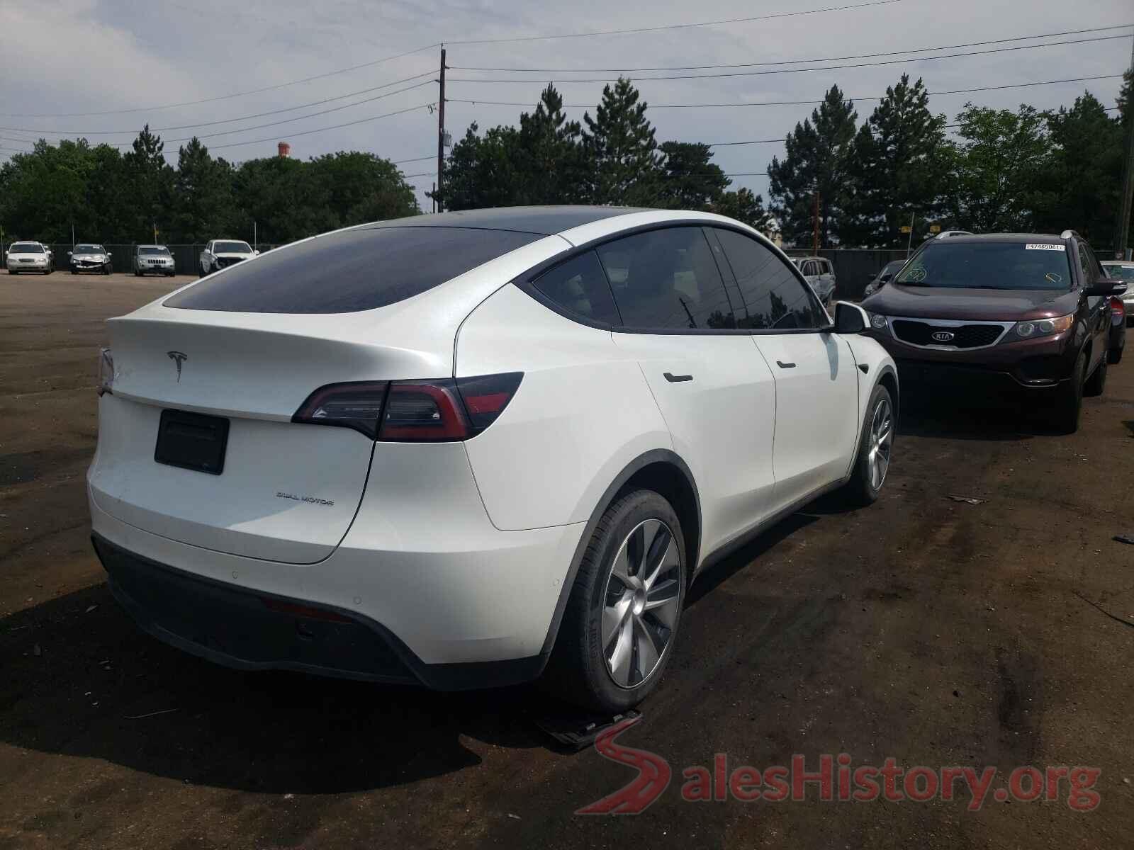 5YJYGDEE4LF015147 2020 TESLA MODEL Y