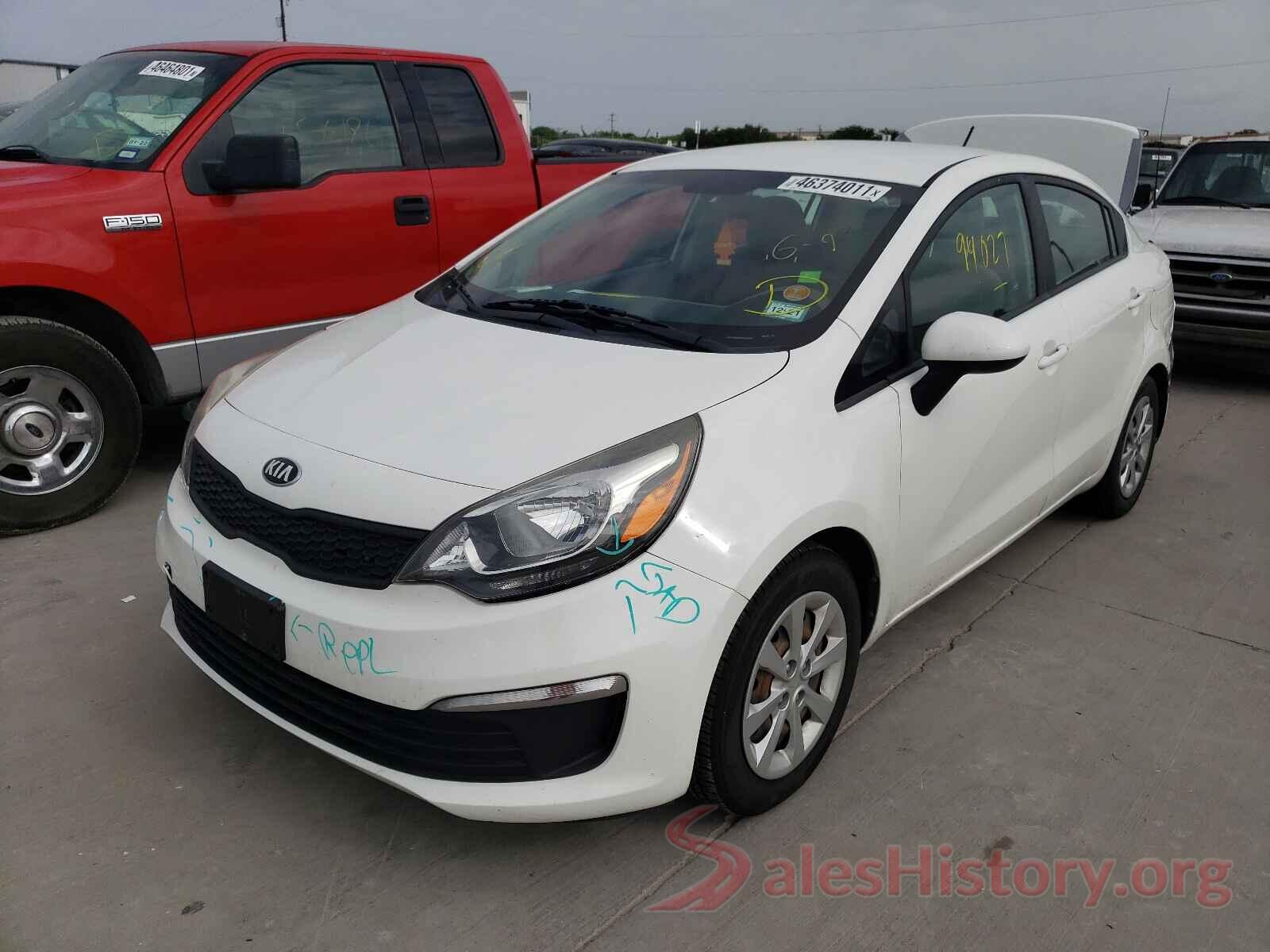 KNADM4A34G6688658 2016 KIA RIO