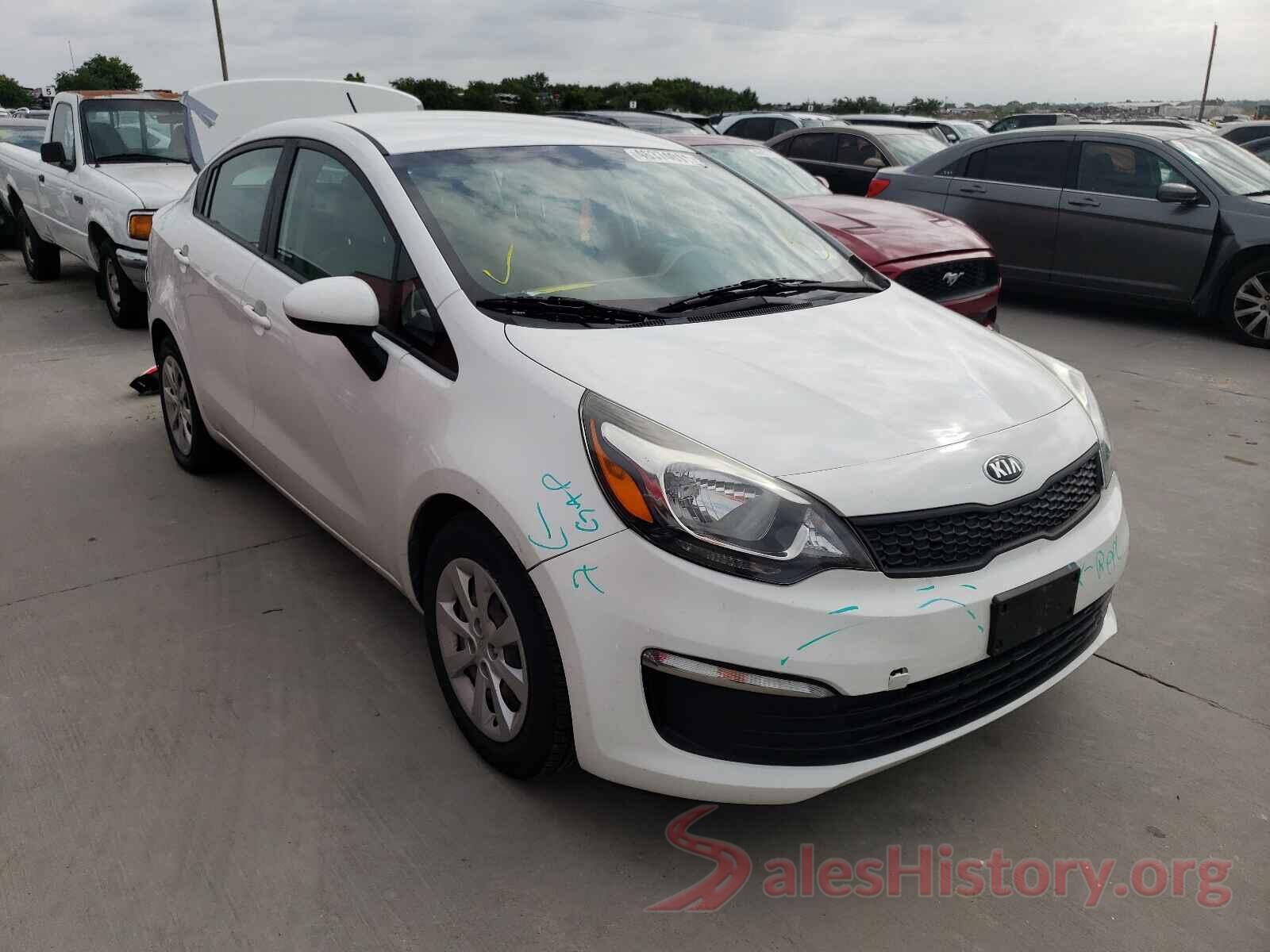 KNADM4A34G6688658 2016 KIA RIO