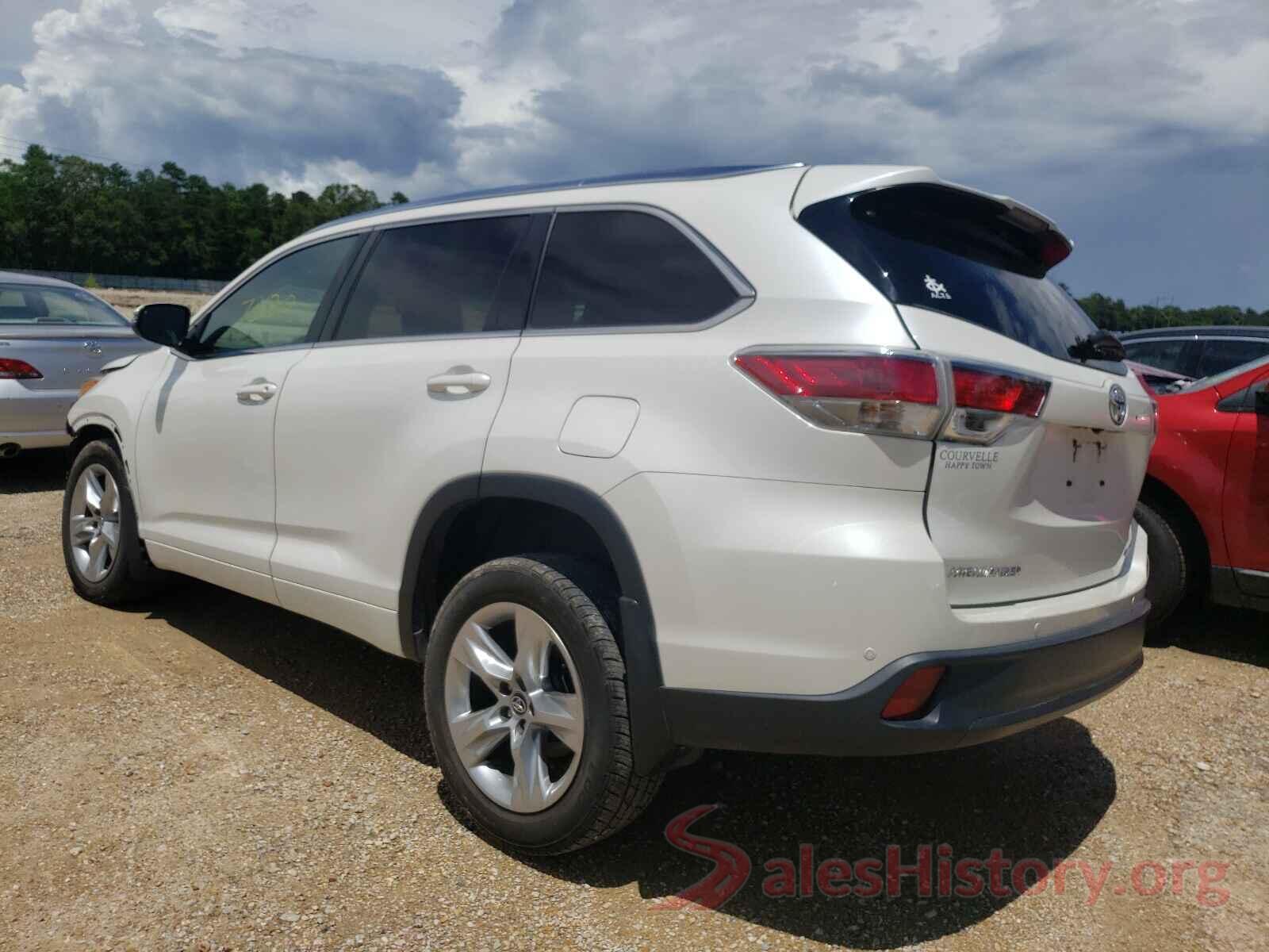 5TDYKRFH6GS140897 2016 TOYOTA HIGHLANDER