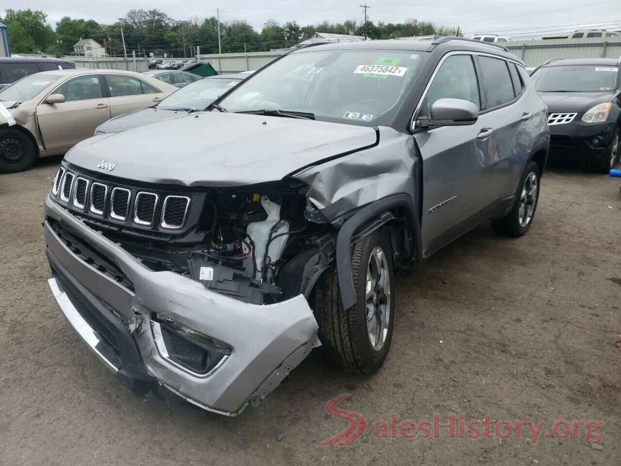 3C4NJDCB6LT163802 2020 JEEP COMPASS