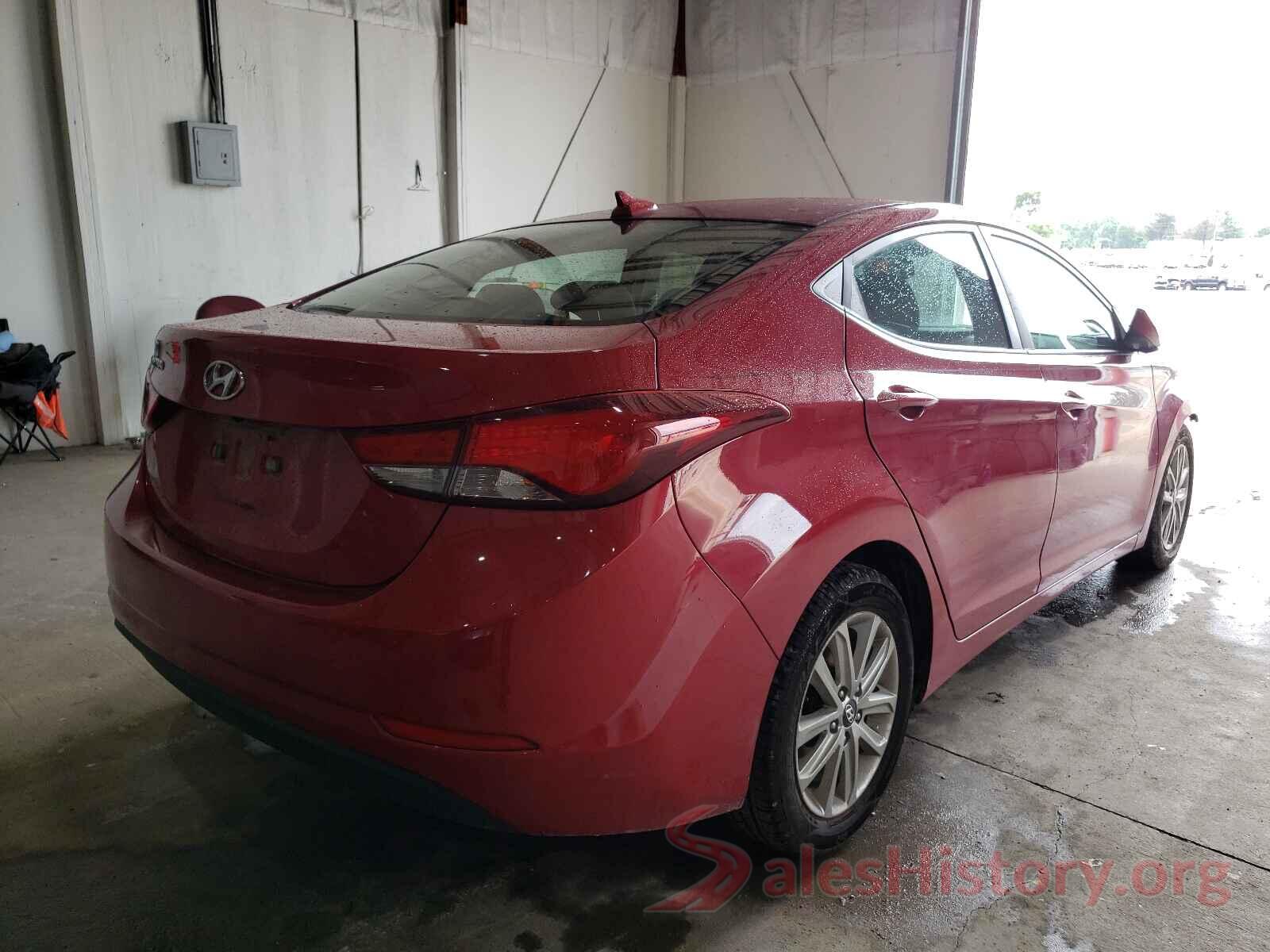 KMHDH4AE1GU518533 2016 HYUNDAI ELANTRA